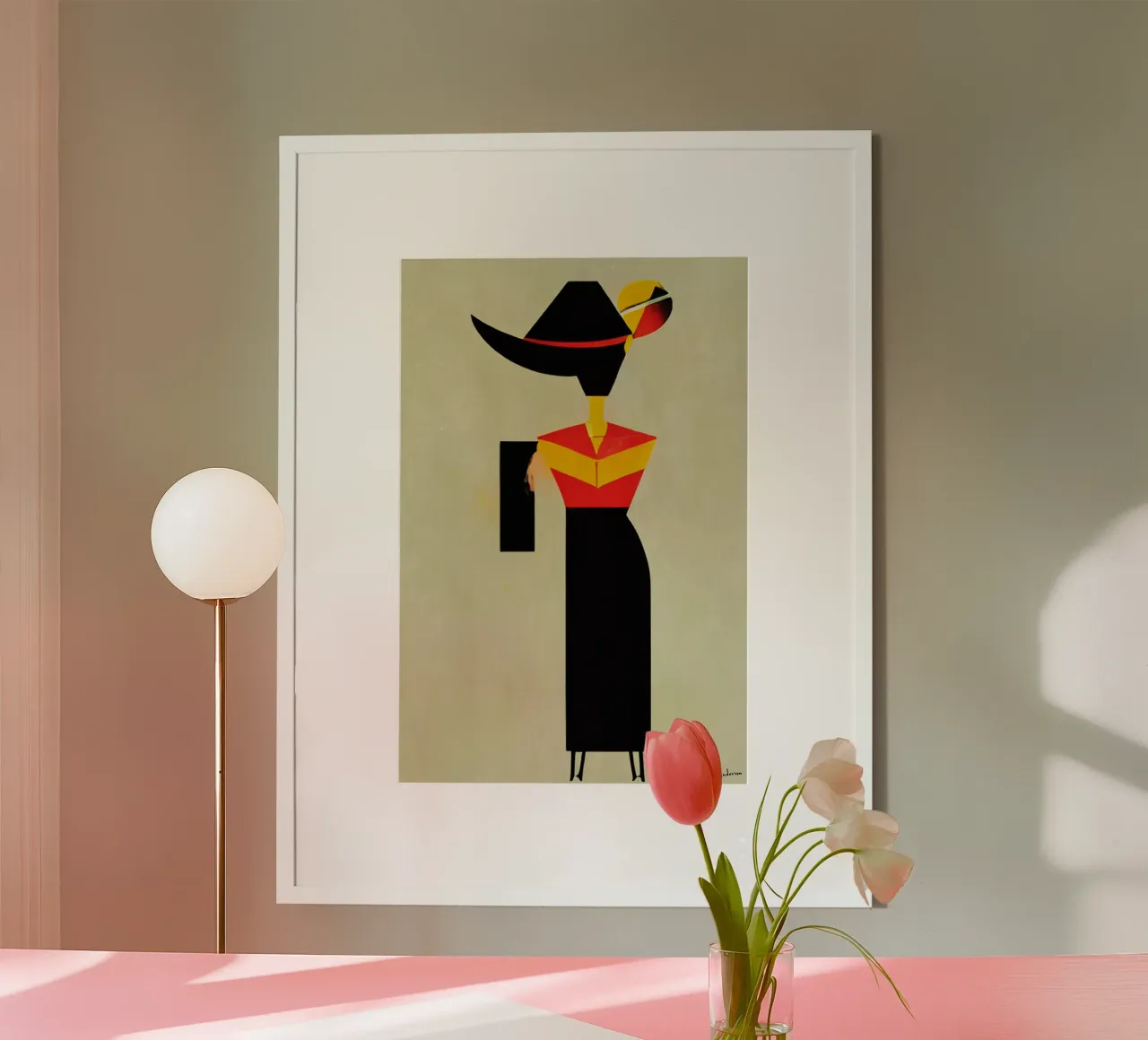 Ode To Picasso poster da Bo Anderson