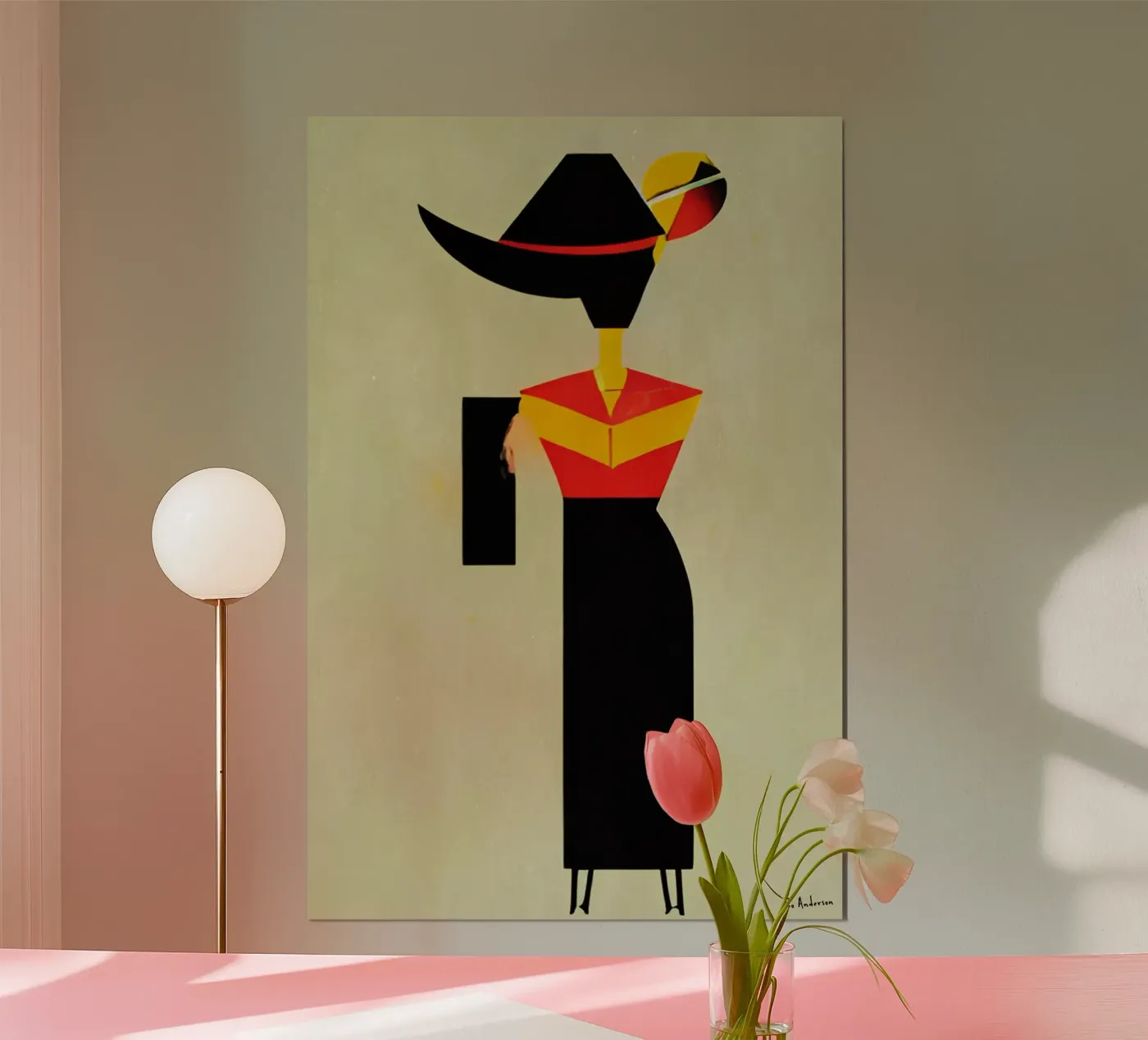Ode To Picasso poster da Bo Anderson