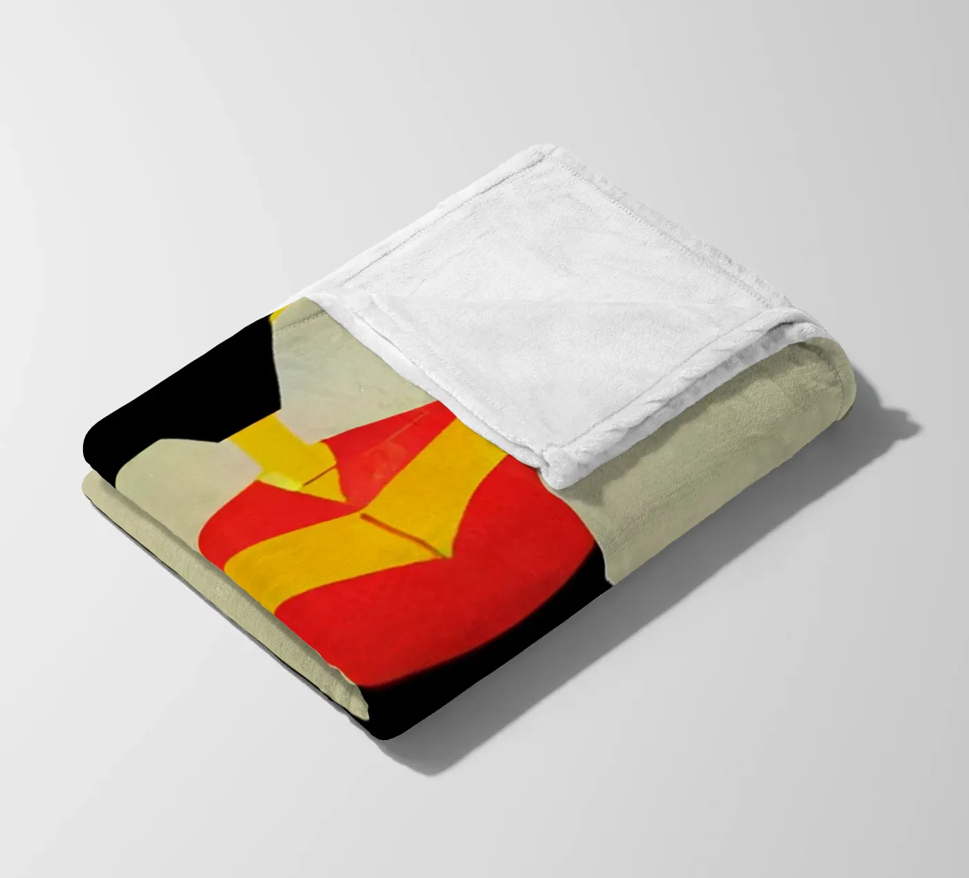 Ode To Picasso fleece blanket by Bo Anderson