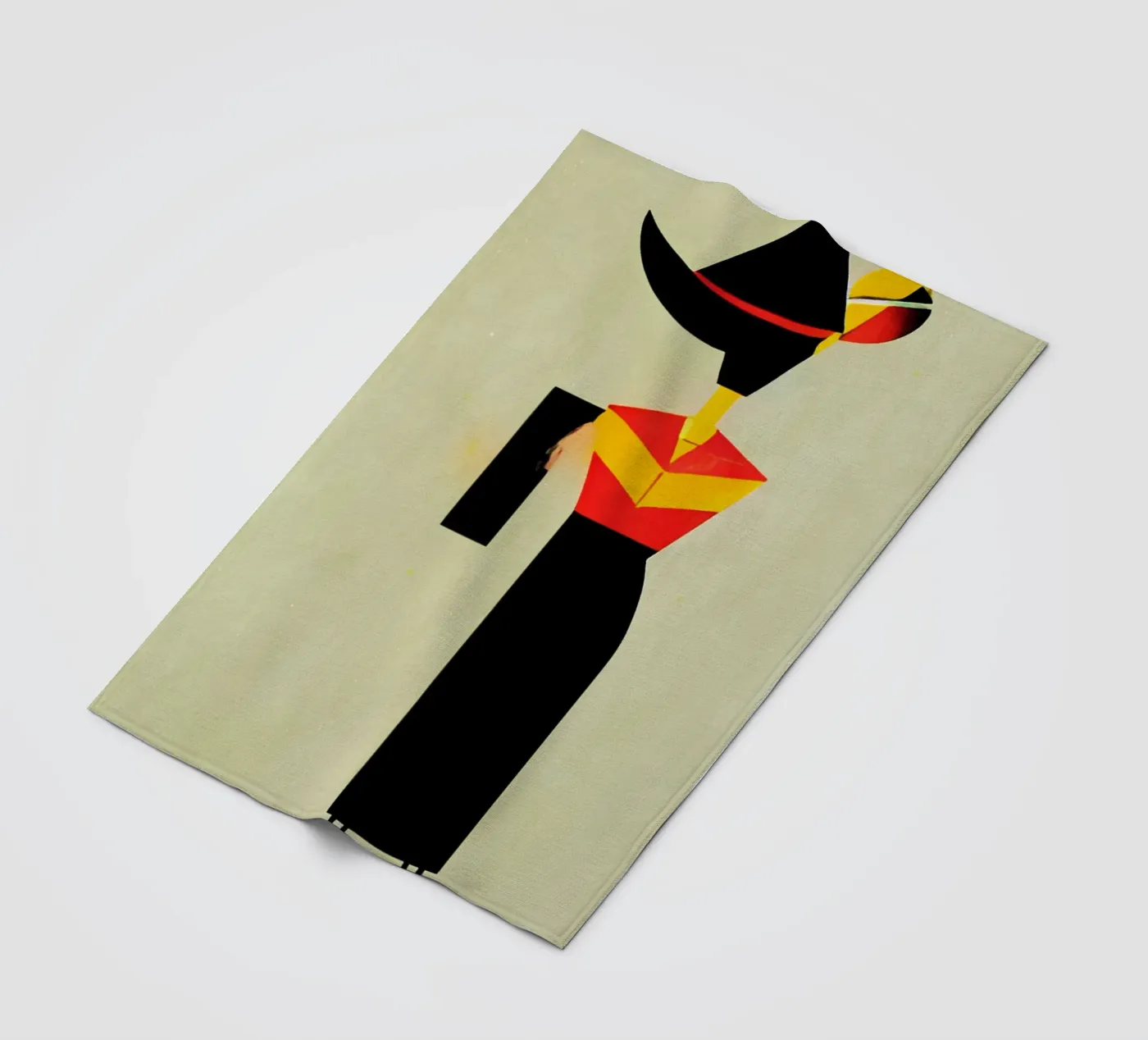 Ode To Picasso coperta in pile da Bo Anderson