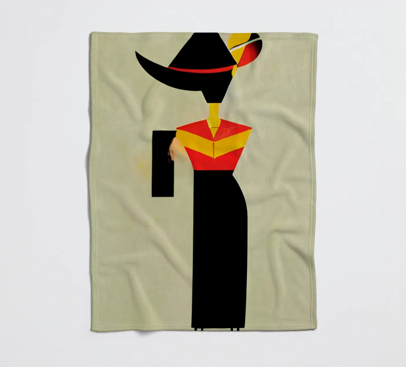 Ode To Picasso coperta in pile da Bo Anderson