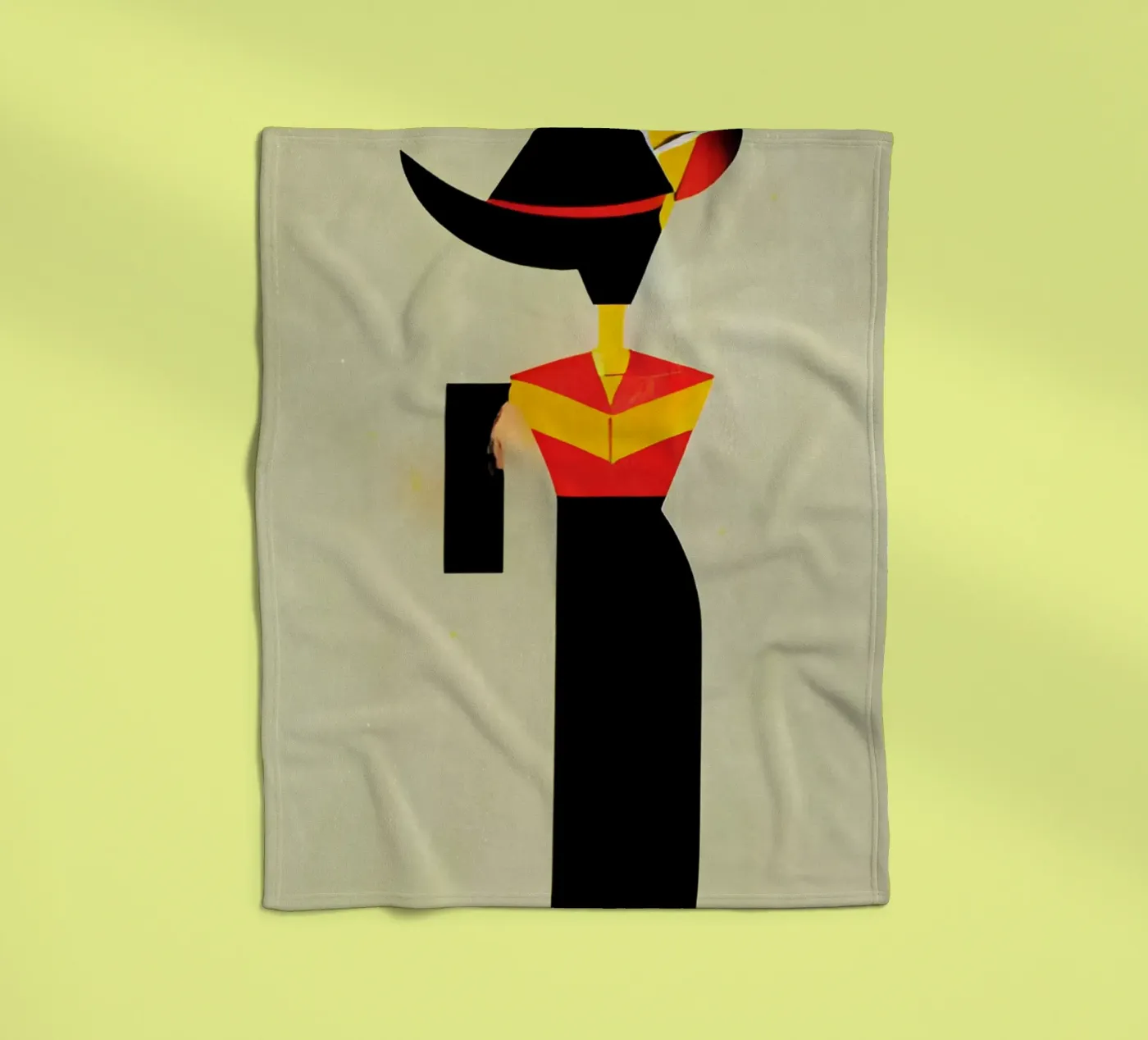 Ode To Picasso coperta in pile da Bo Anderson