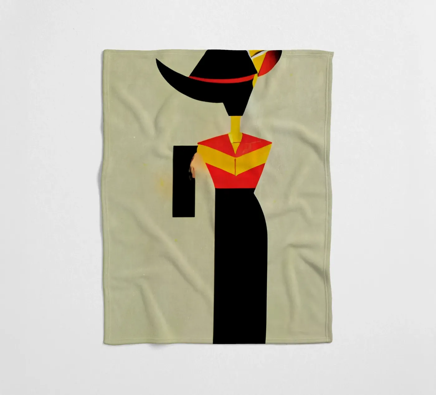 Ode To Picasso coperta in pile da Bo Anderson
