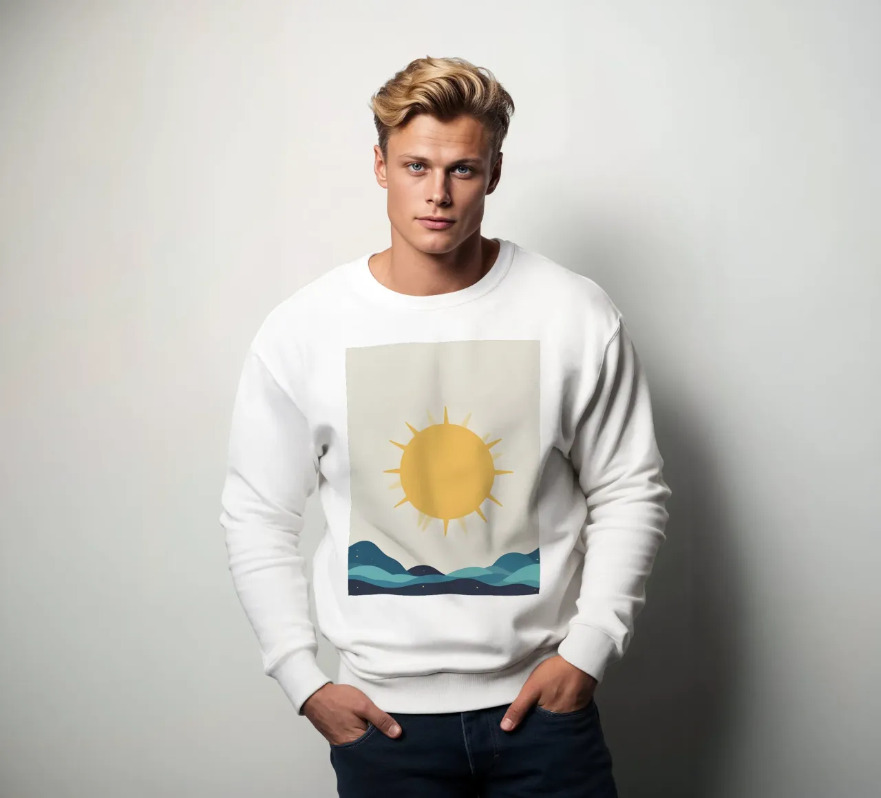 Sole a cerchio perfetto felpa da LIFESTYLE OBJECTS