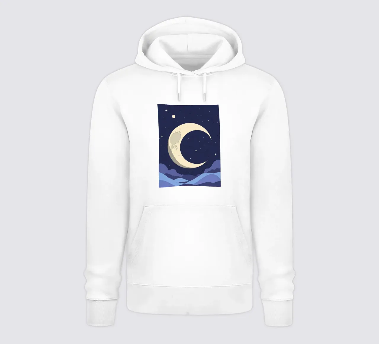 Forma di luna crescente felpa con cappuccio da LIFESTYLE OBJECTS