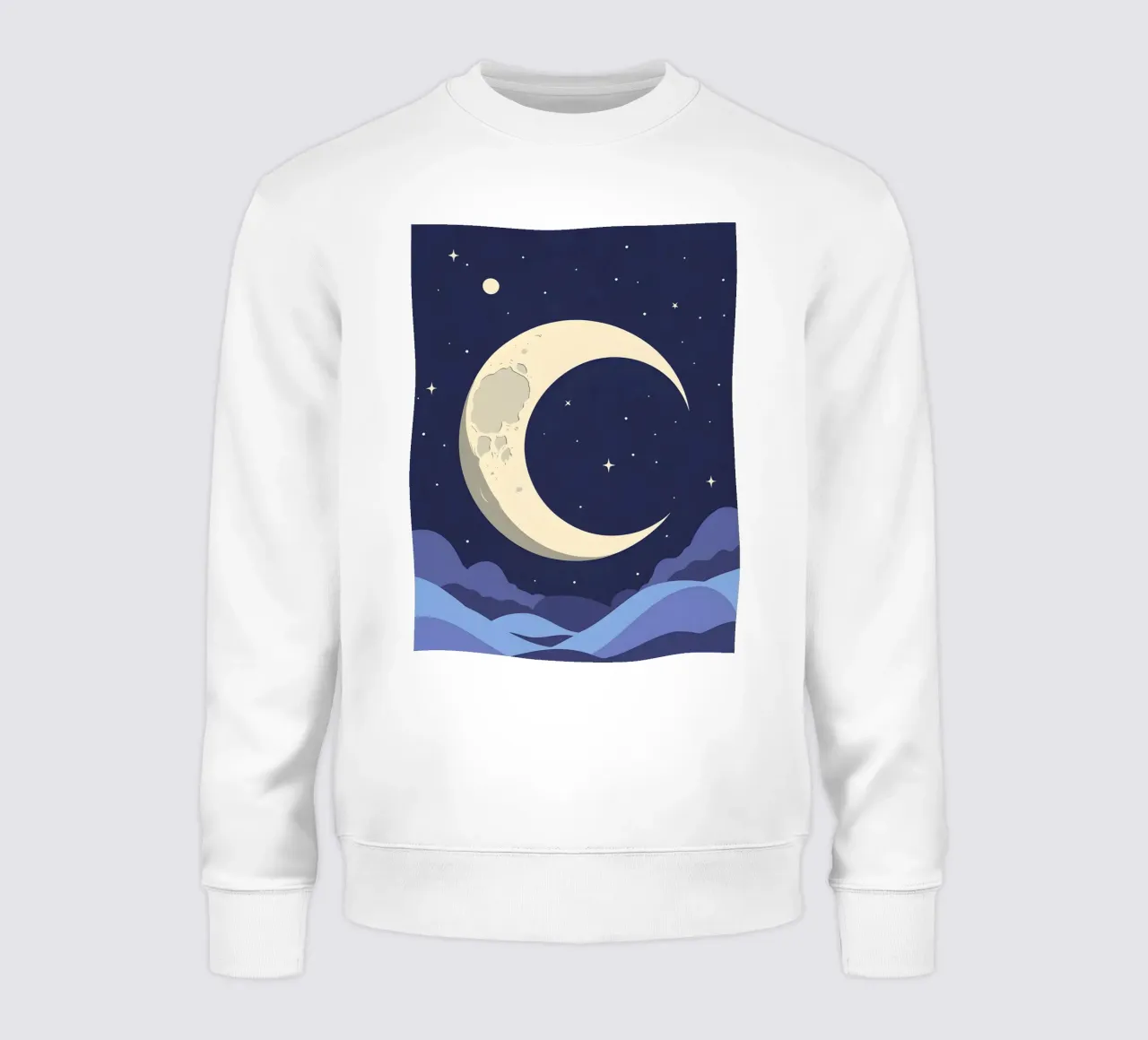 Forma di luna crescente felpa da LIFESTYLE OBJECTS