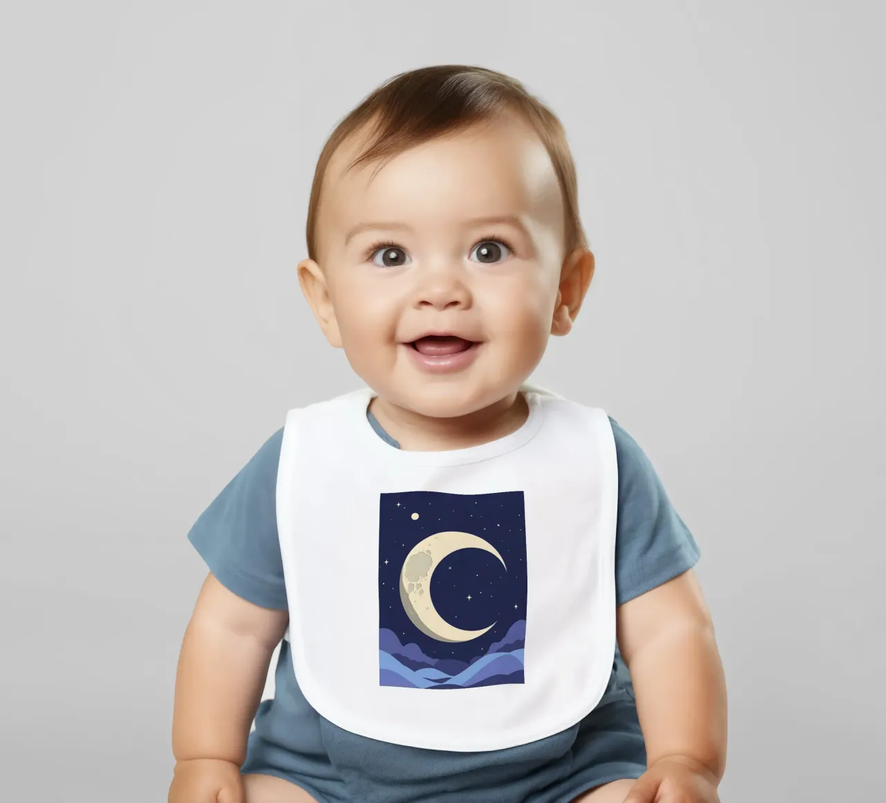 Forma di luna crescente bavaglino da LIFESTYLE OBJECTS