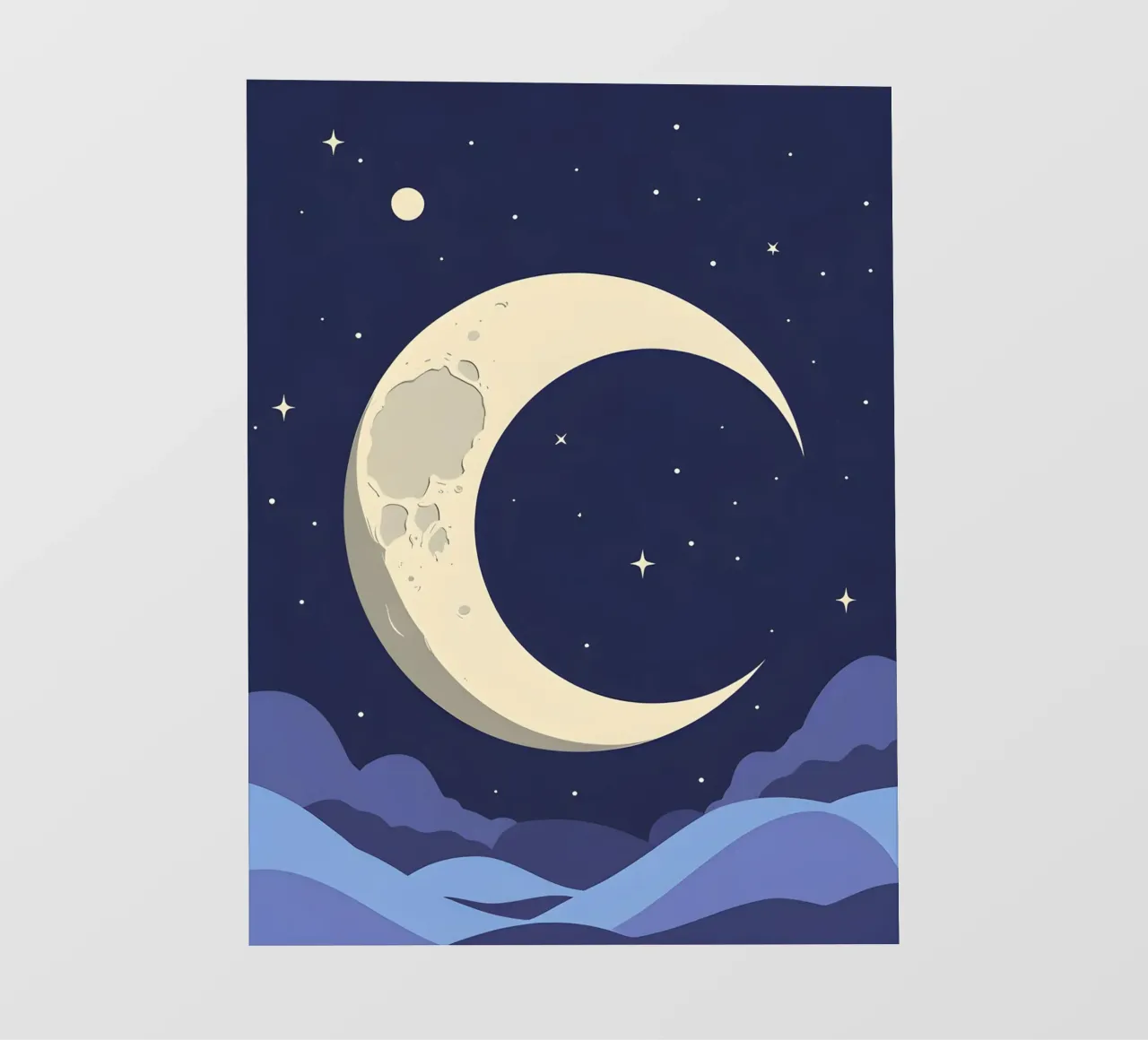 Forma di luna crescente telo in pvc da LIFESTYLE OBJECTS