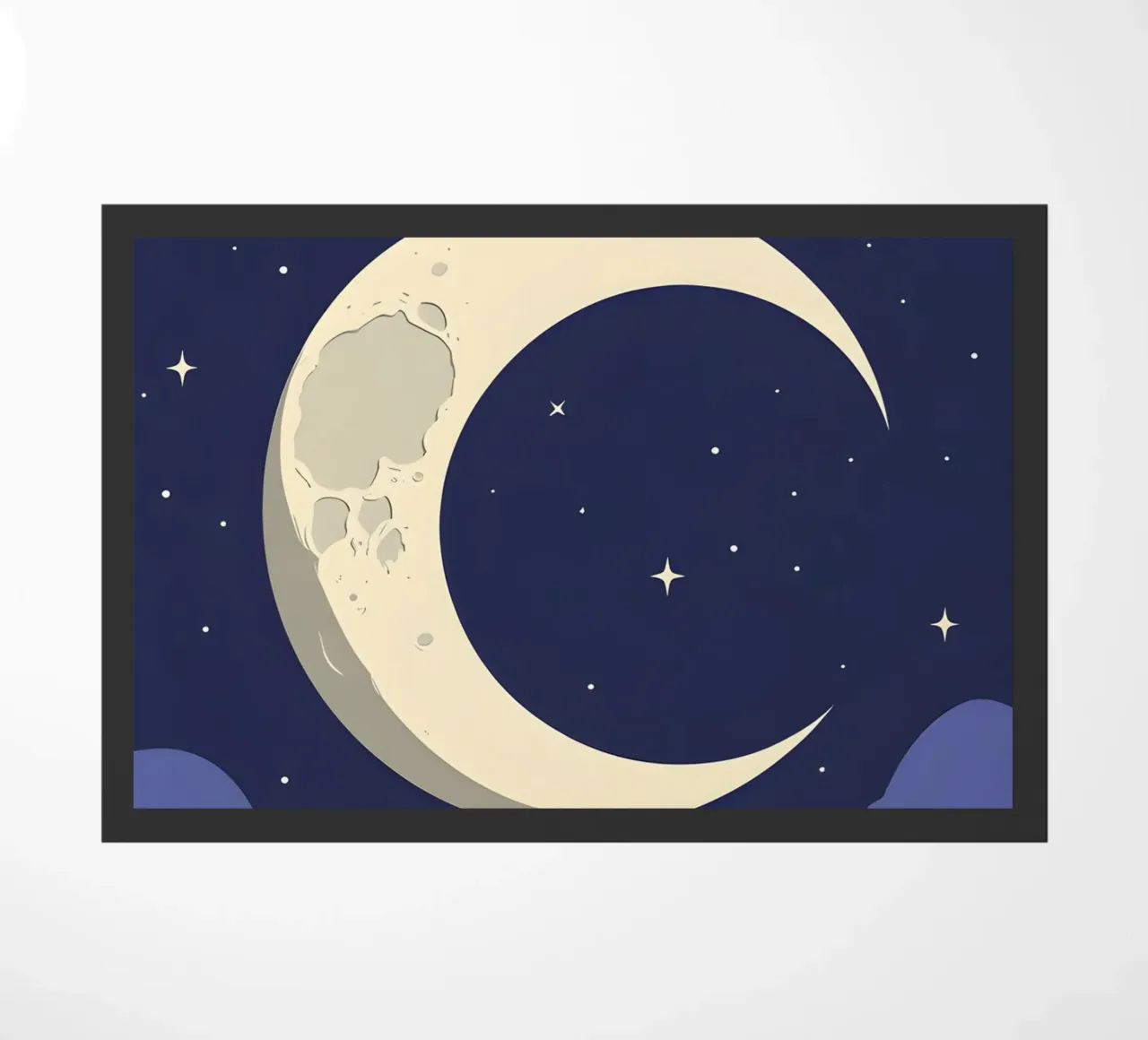 Forma di luna crescente zerbino da LIFESTYLE OBJECTS