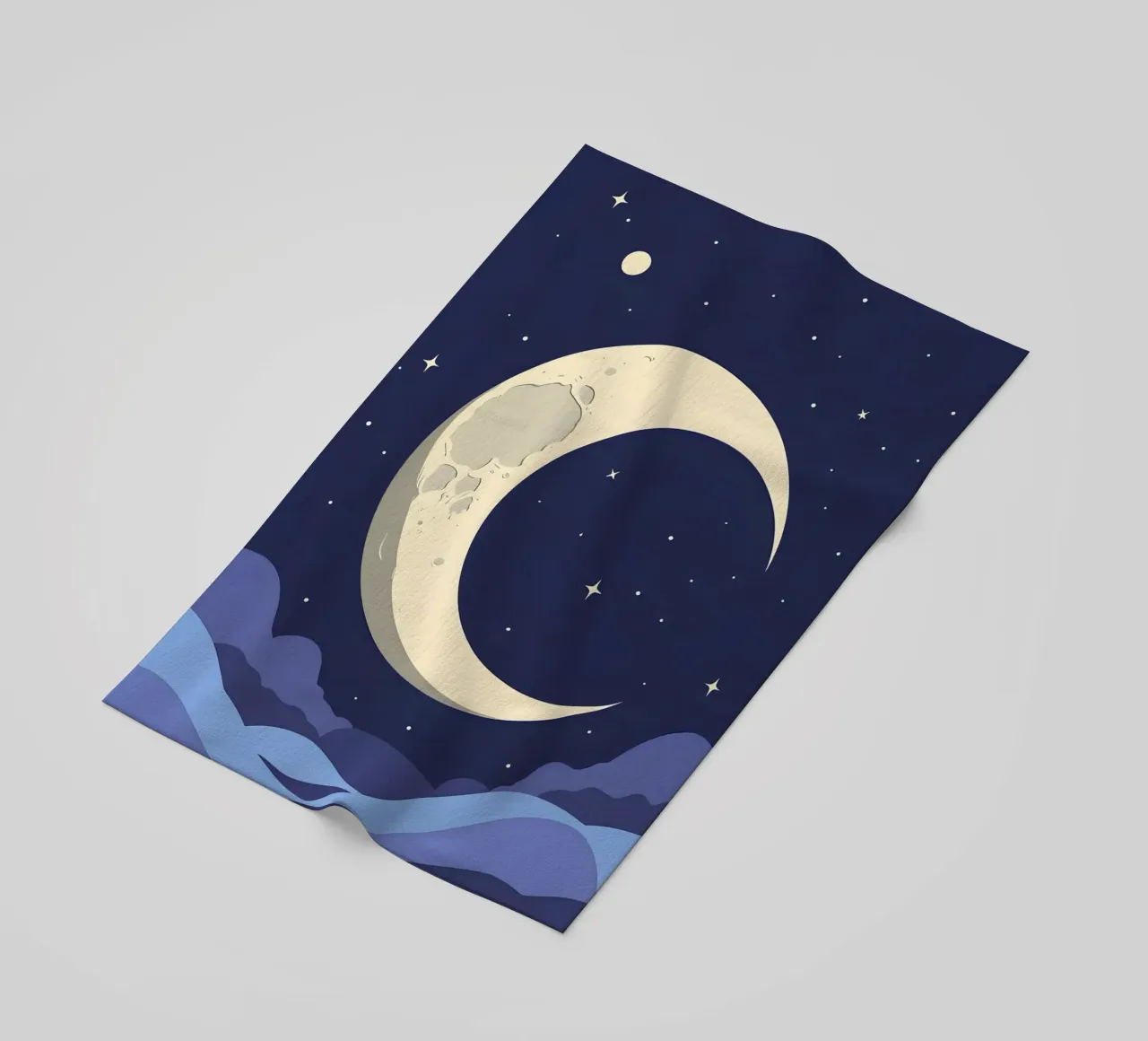 Forma di luna crescente telo mare da LIFESTYLE OBJECTS