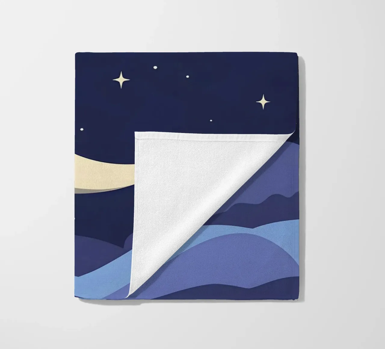 Forma di luna crescente telo mare da LIFESTYLE OBJECTS