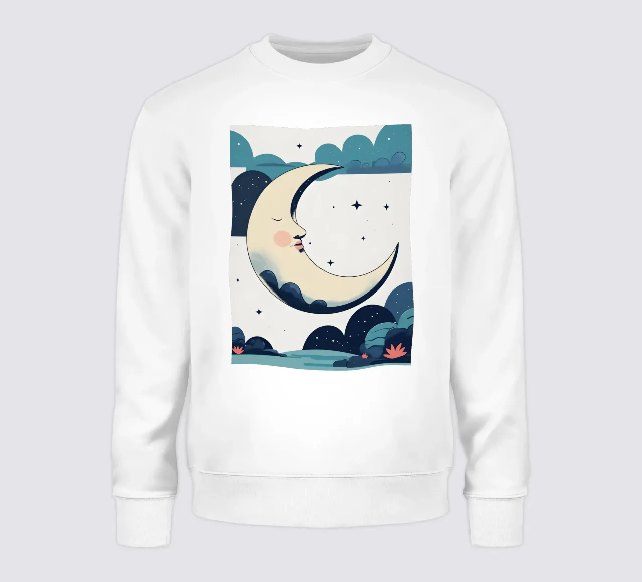 Forma di luna crescente felpa da LIFESTYLE OBJECTS