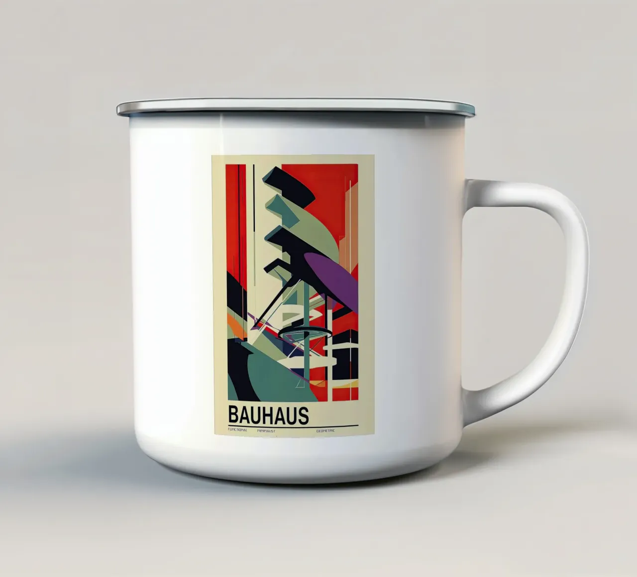 Bauhaus 1919 tazza in smalto da Brooke