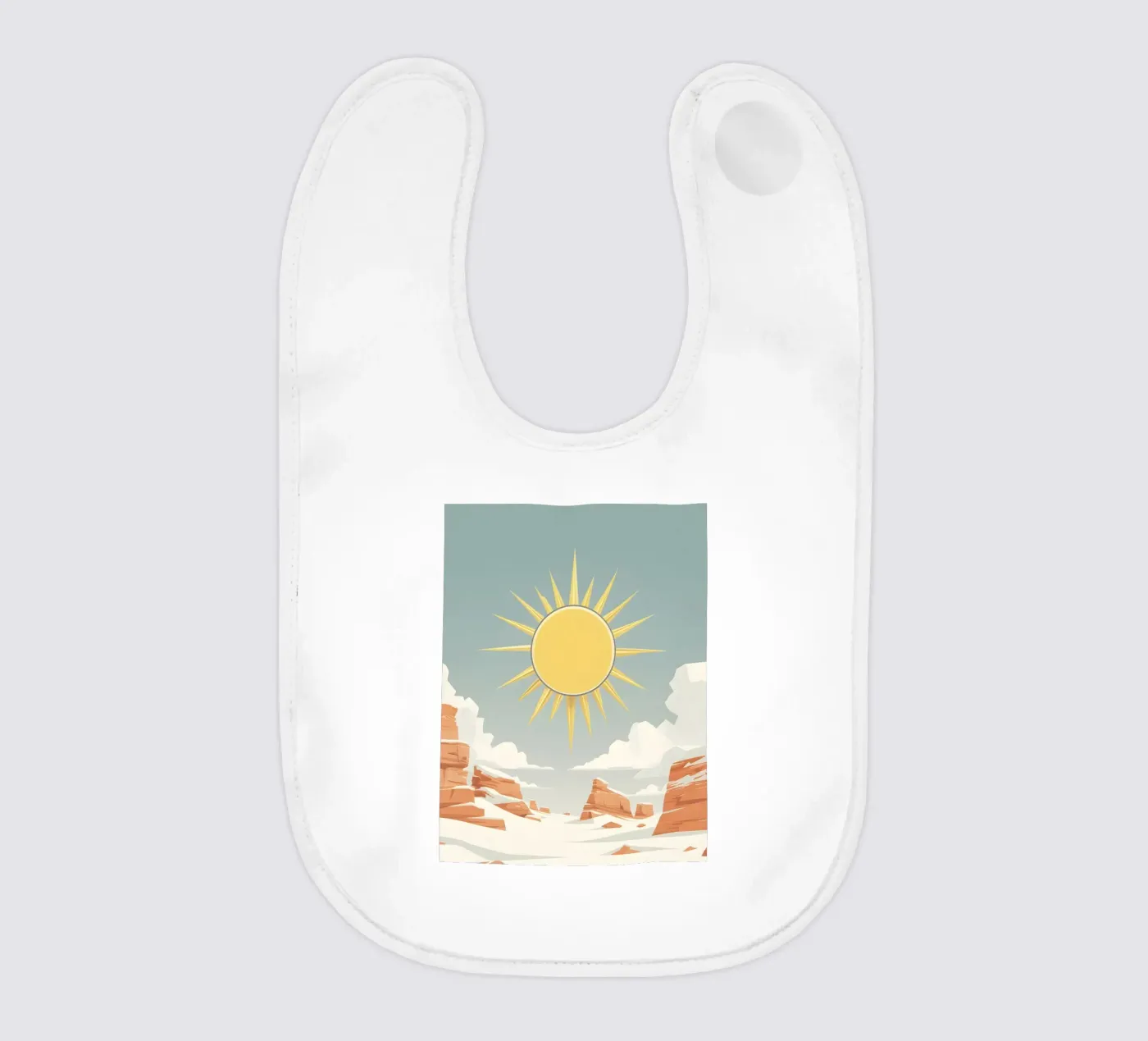 Sun with simple rays bavaglino da LIFESTYLE OBJECTS