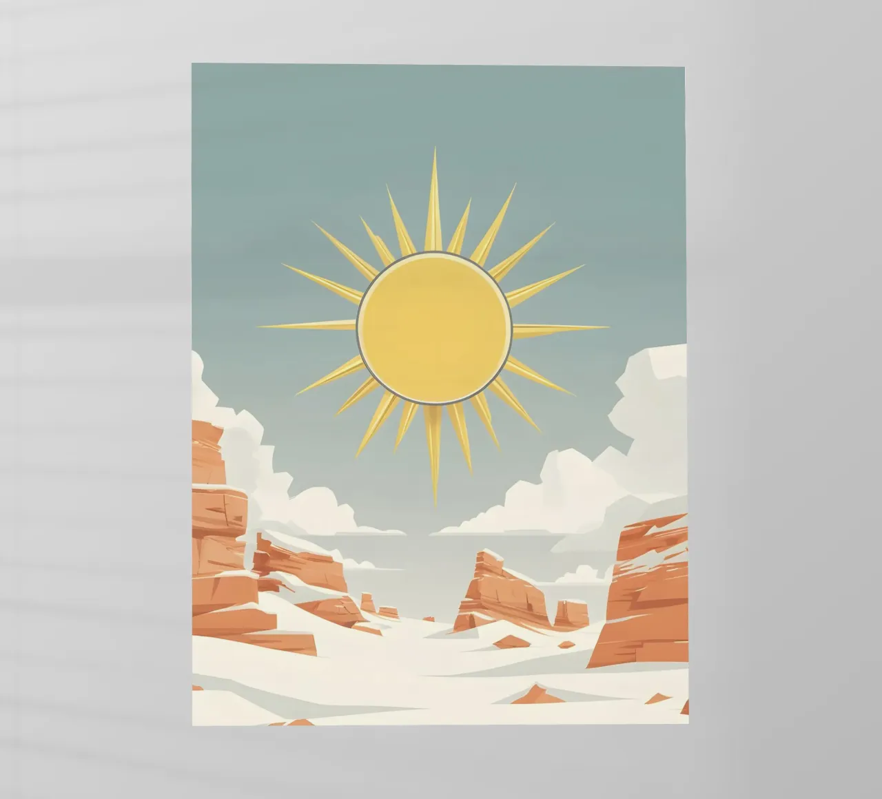 Sole con raggi semplici pellicola backlit da LIFESTYLE OBJECTS