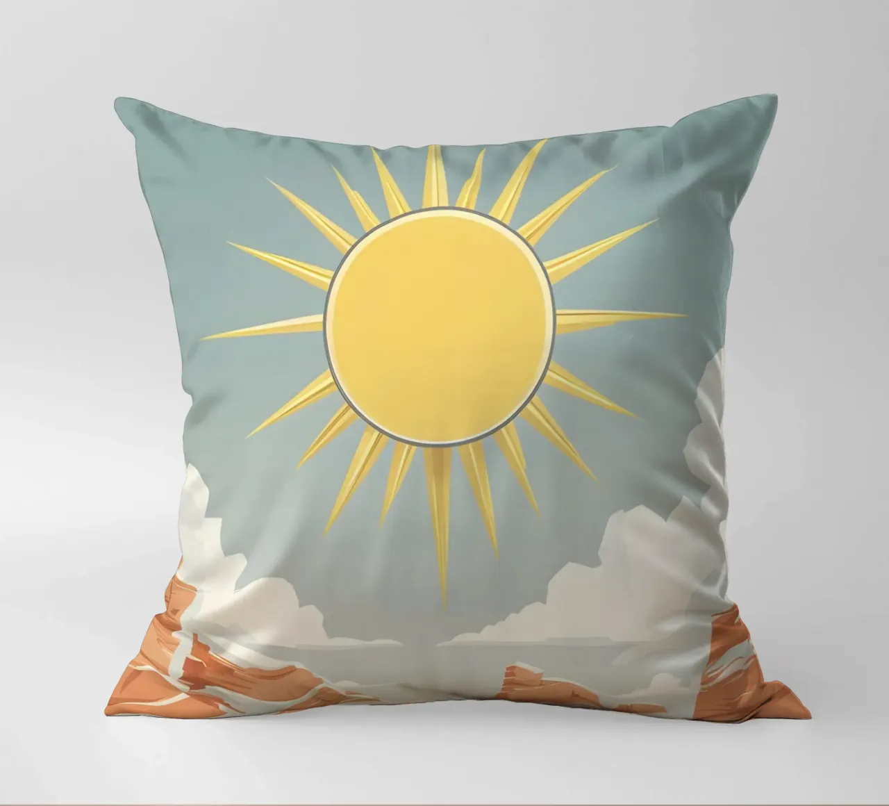 Sole con raggi semplici cuscino da LIFESTYLE OBJECTS