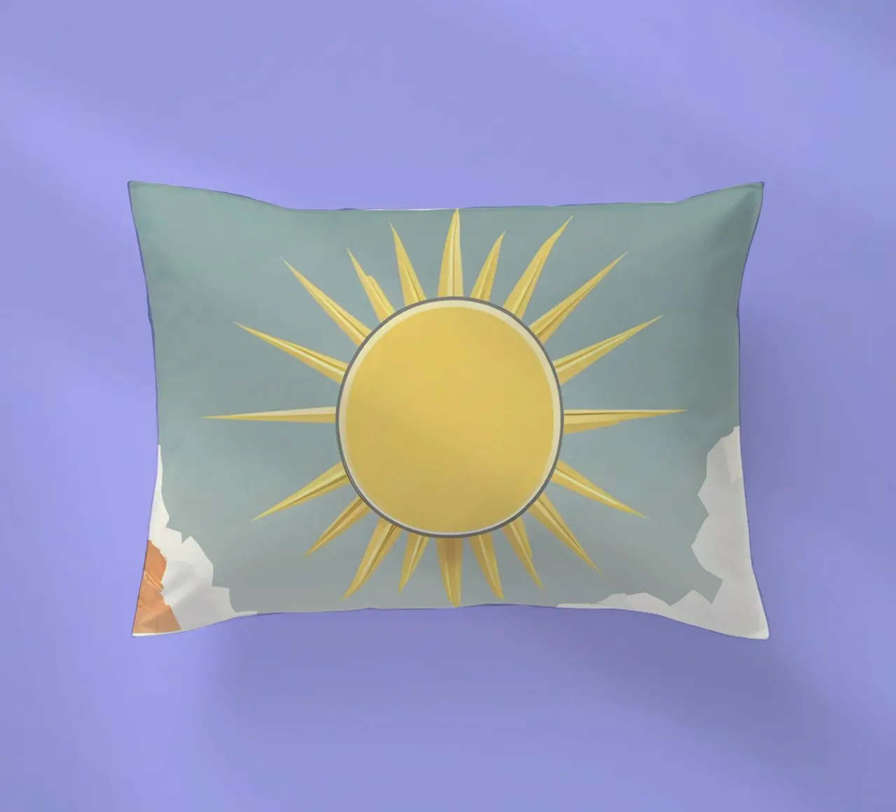 Sole con raggi semplici cuscino da LIFESTYLE OBJECTS