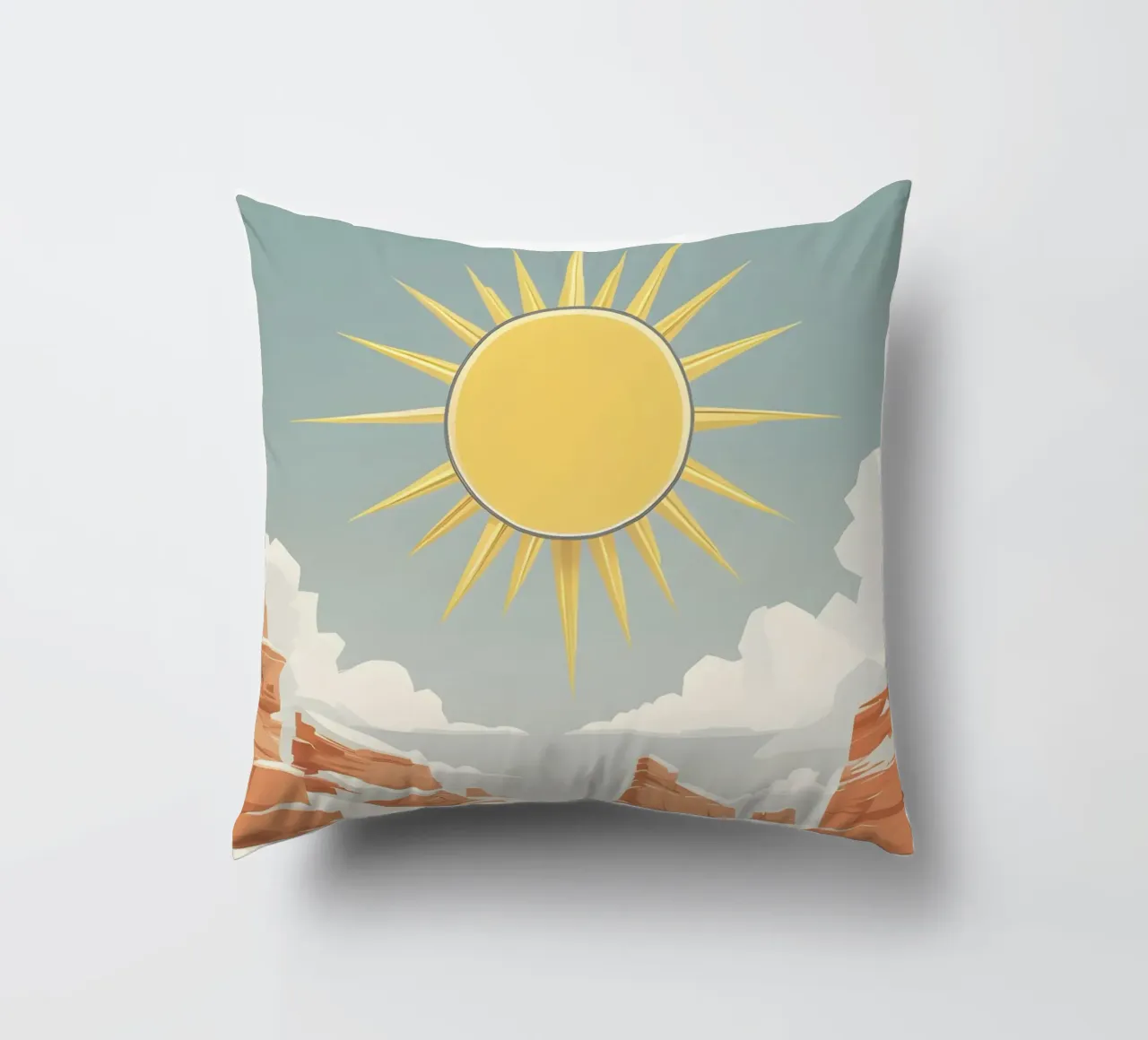 Sole con raggi semplici cuscino da LIFESTYLE OBJECTS