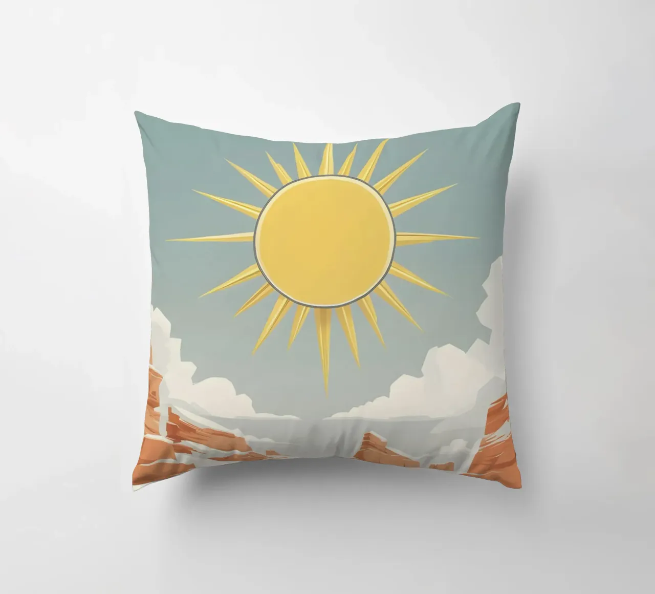 Sole con raggi semplici cuscino da LIFESTYLE OBJECTS