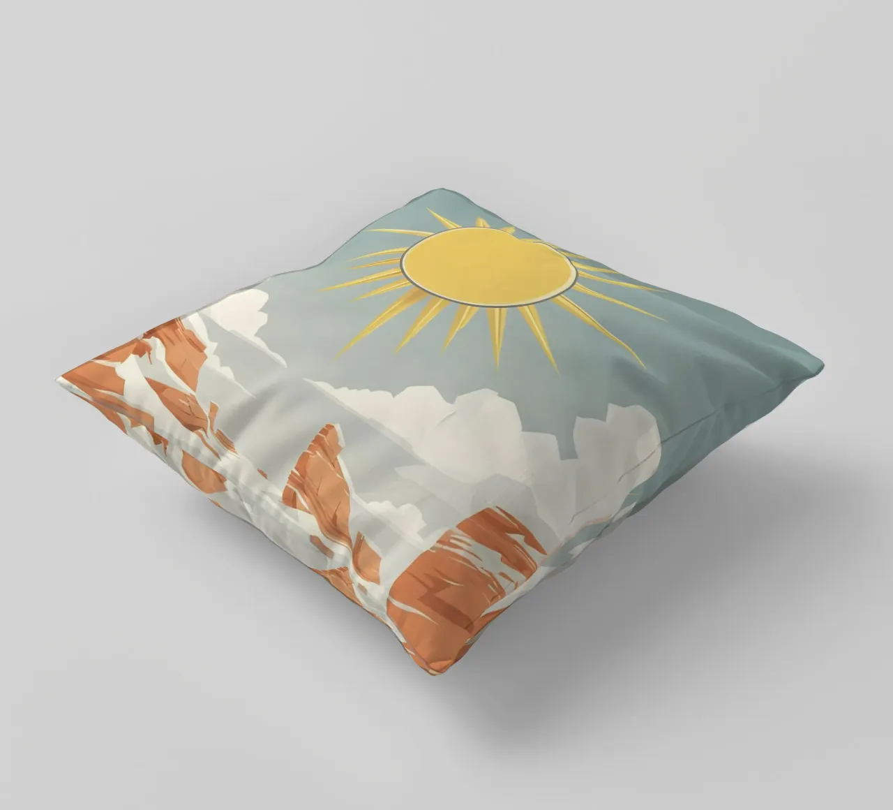 Sole con raggi semplici cuscino da LIFESTYLE OBJECTS