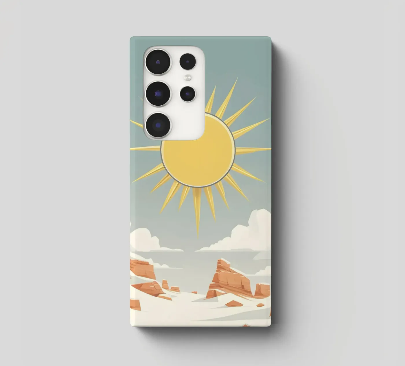 Sole con raggi semplici cover samsung da LIFESTYLE OBJECTS