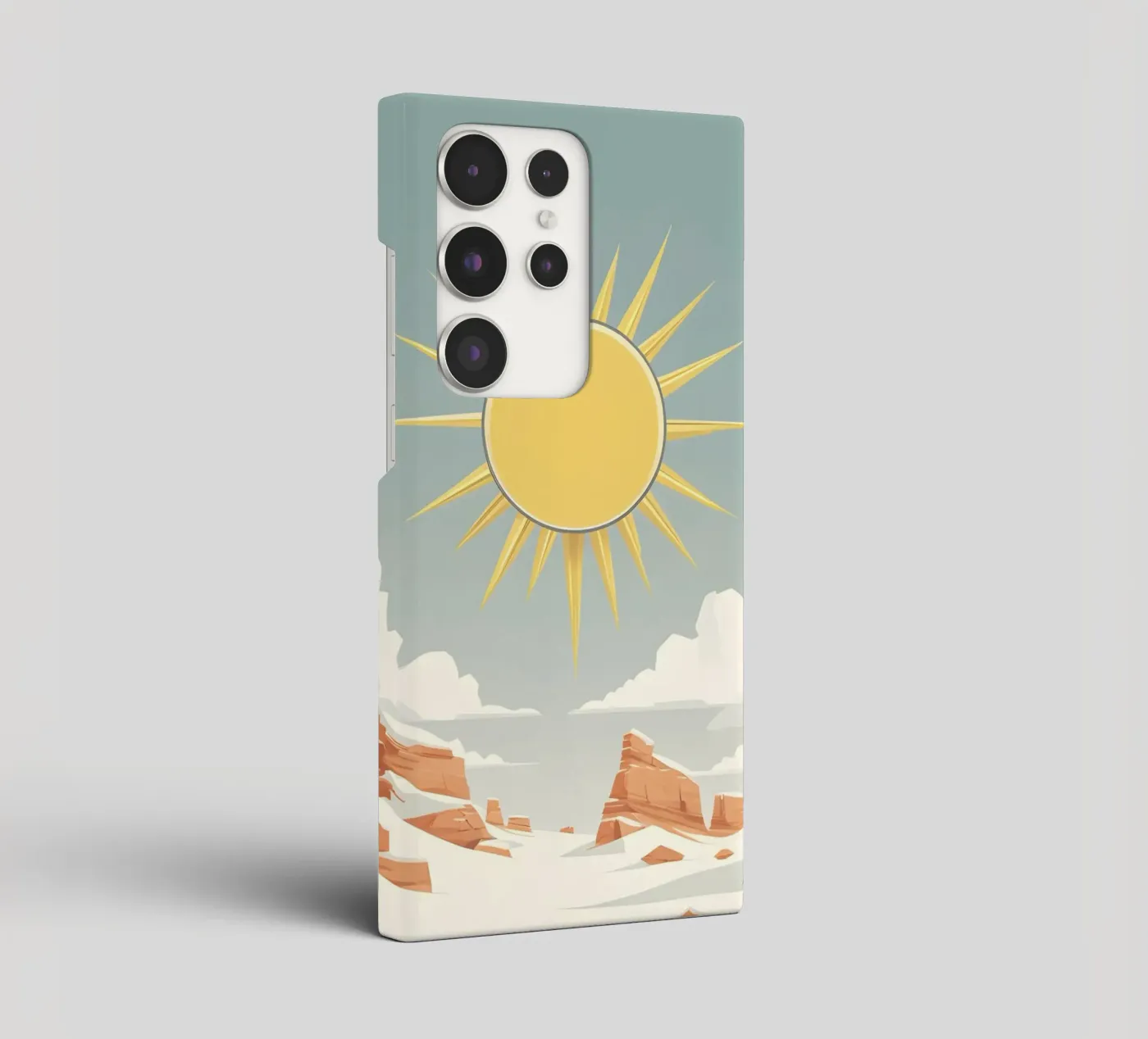 Sole con raggi semplici cover samsung da LIFESTYLE OBJECTS