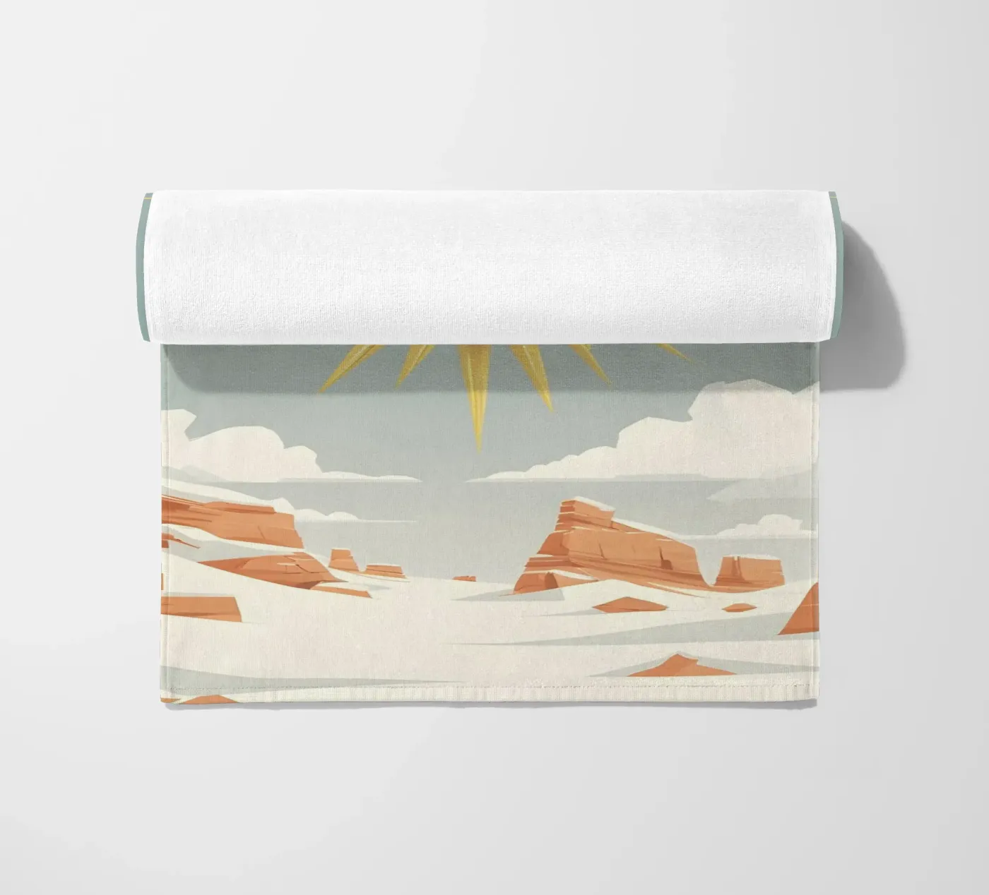 Sole con raggi semplici telo mare da LIFESTYLE OBJECTS