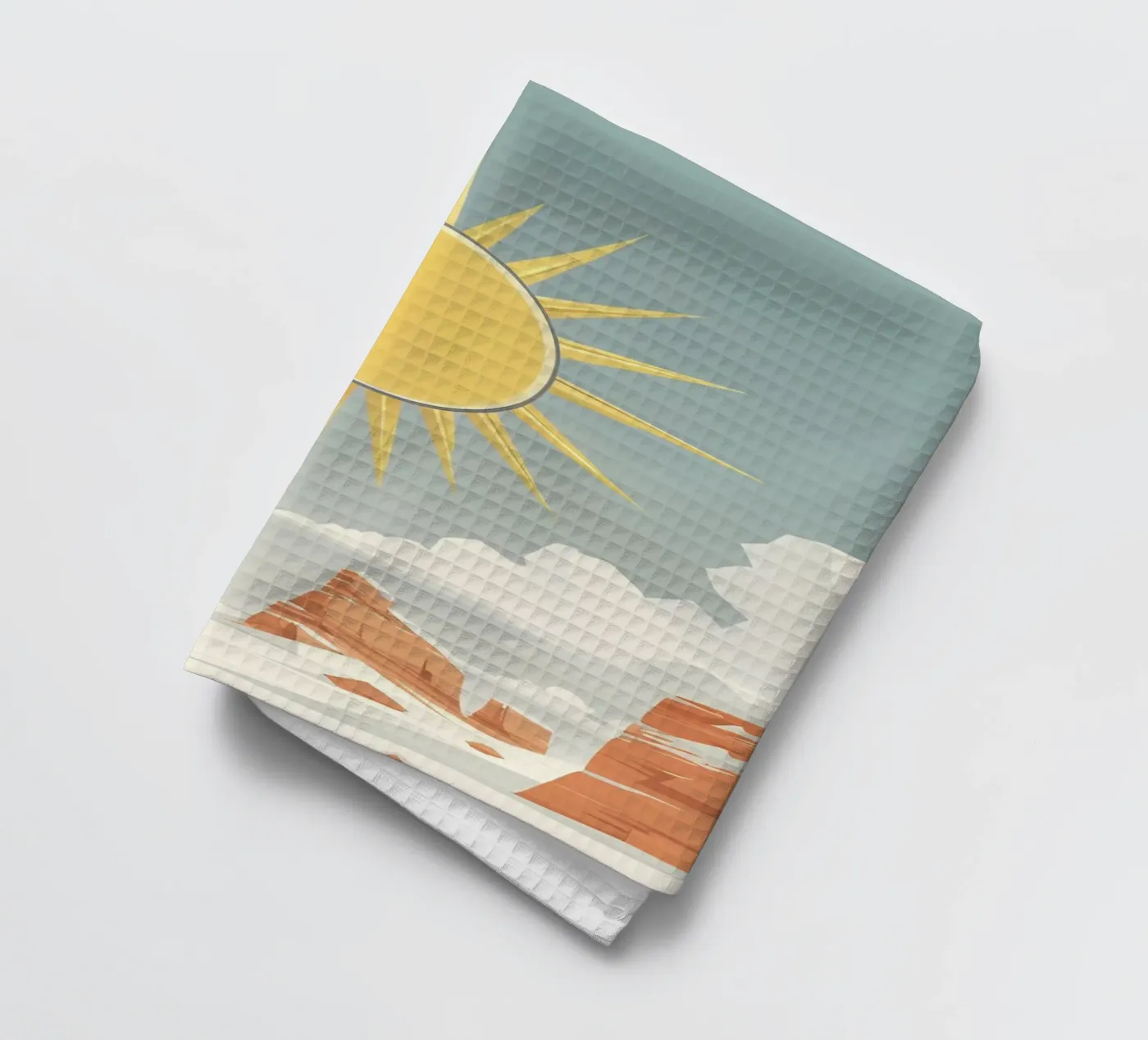 Soleil à rayons simples torchon de LIFESTYLE OBJECTS