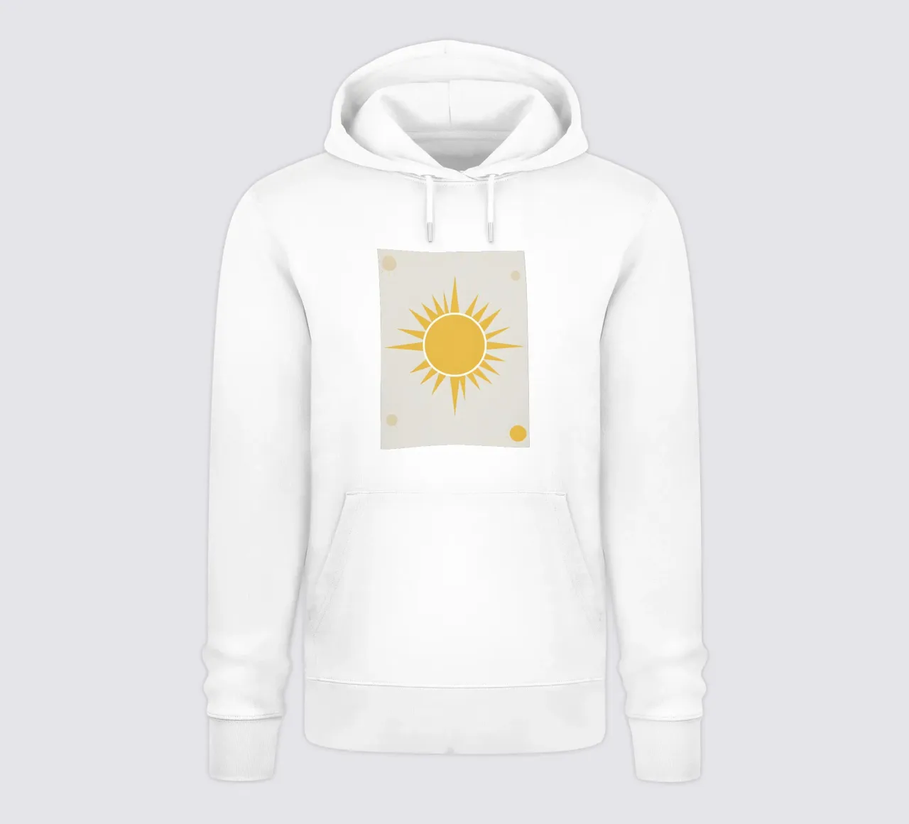 Sole con raggi semplici felpa con cappuccio da LIFESTYLE OBJECTS