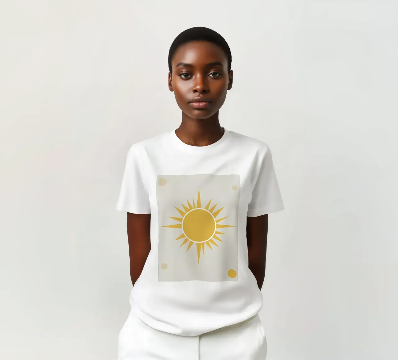 Sole con raggi semplici t-shirt da LIFESTYLE OBJECTS