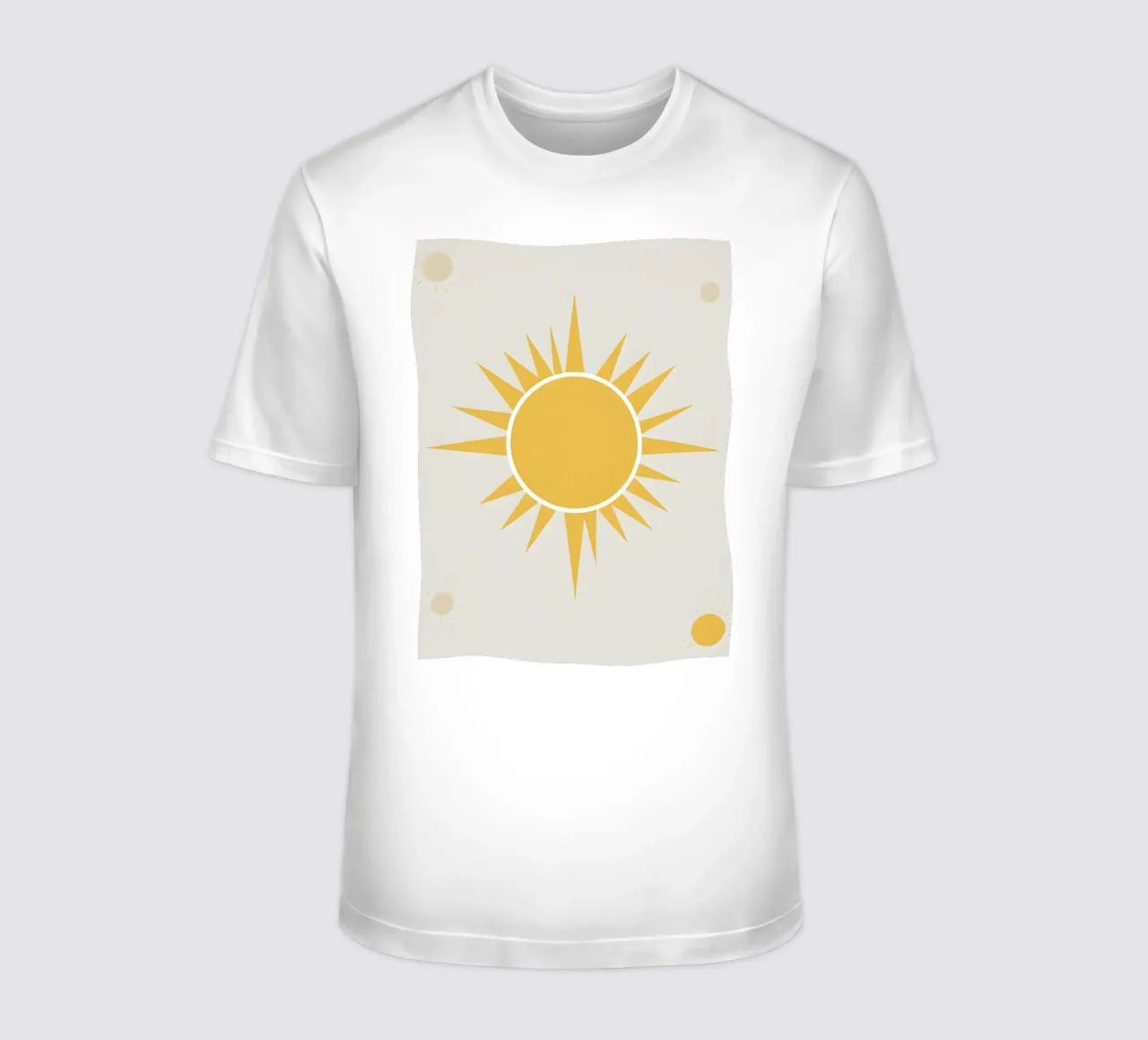 Sole con raggi semplici t-shirt da LIFESTYLE OBJECTS