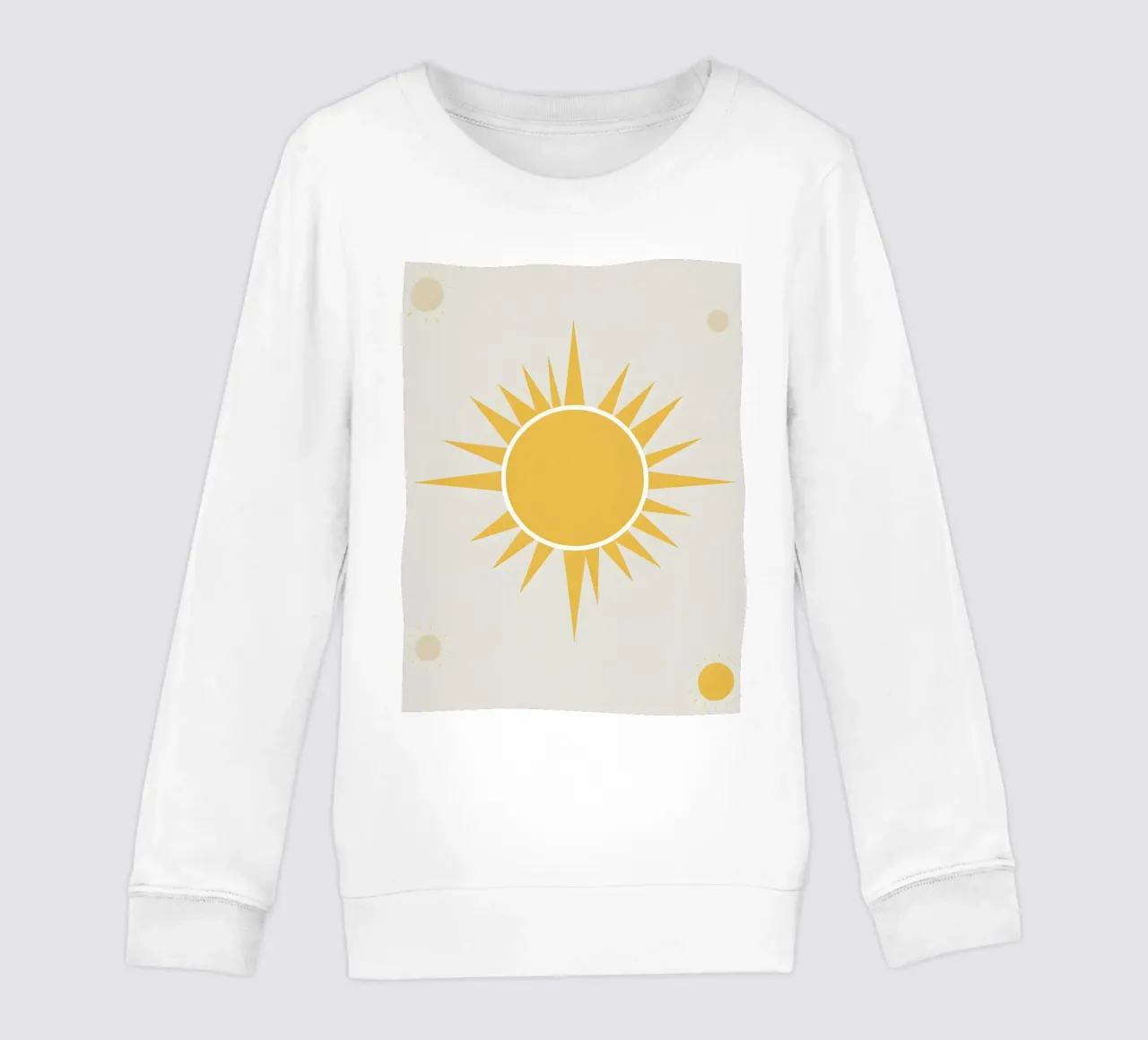 Sole con raggi semplici felpa bambino da LIFESTYLE OBJECTS