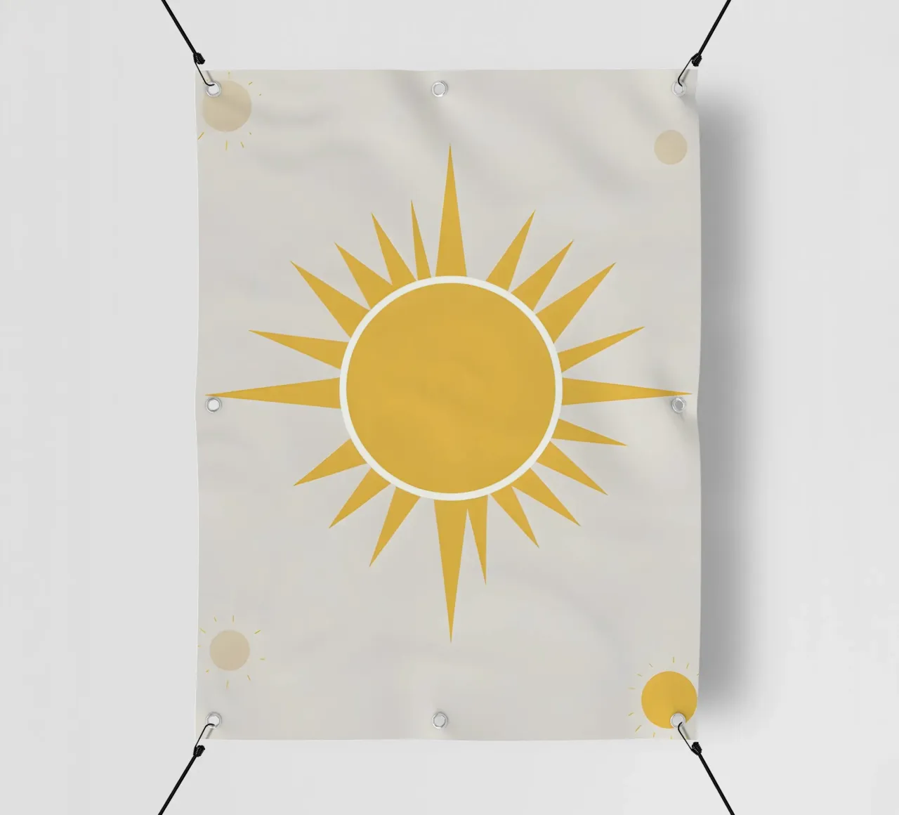Sole con raggi semplici telo in pvc da LIFESTYLE OBJECTS