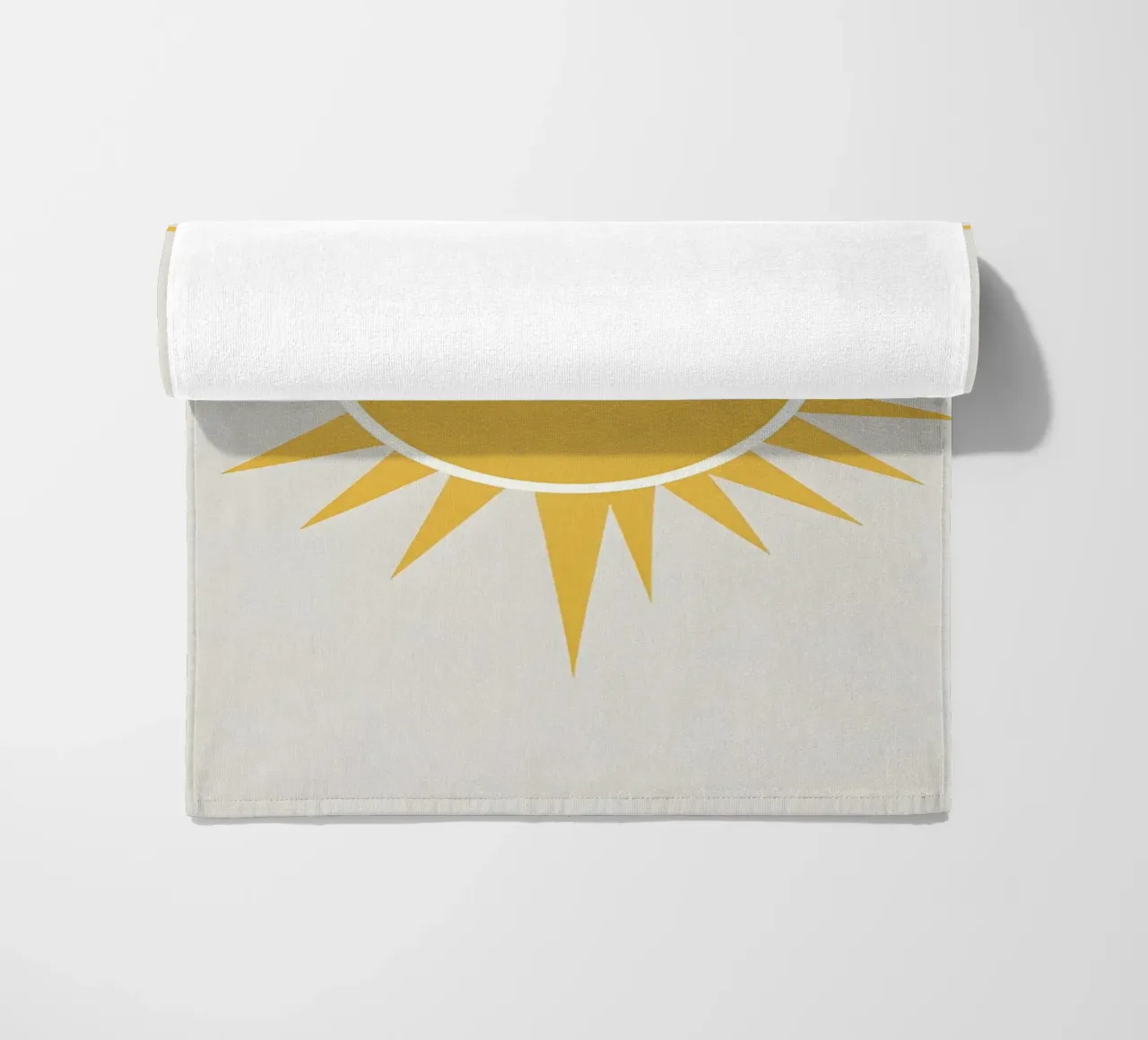 Sole con raggi semplici telo mare da LIFESTYLE OBJECTS