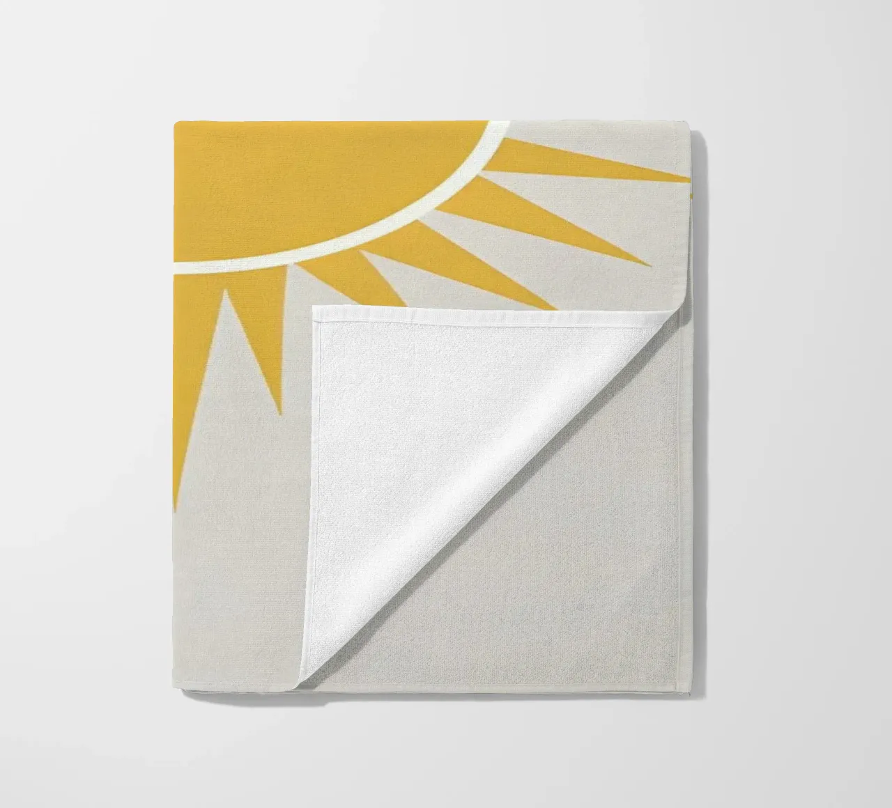 Sole con raggi semplici telo mare da LIFESTYLE OBJECTS