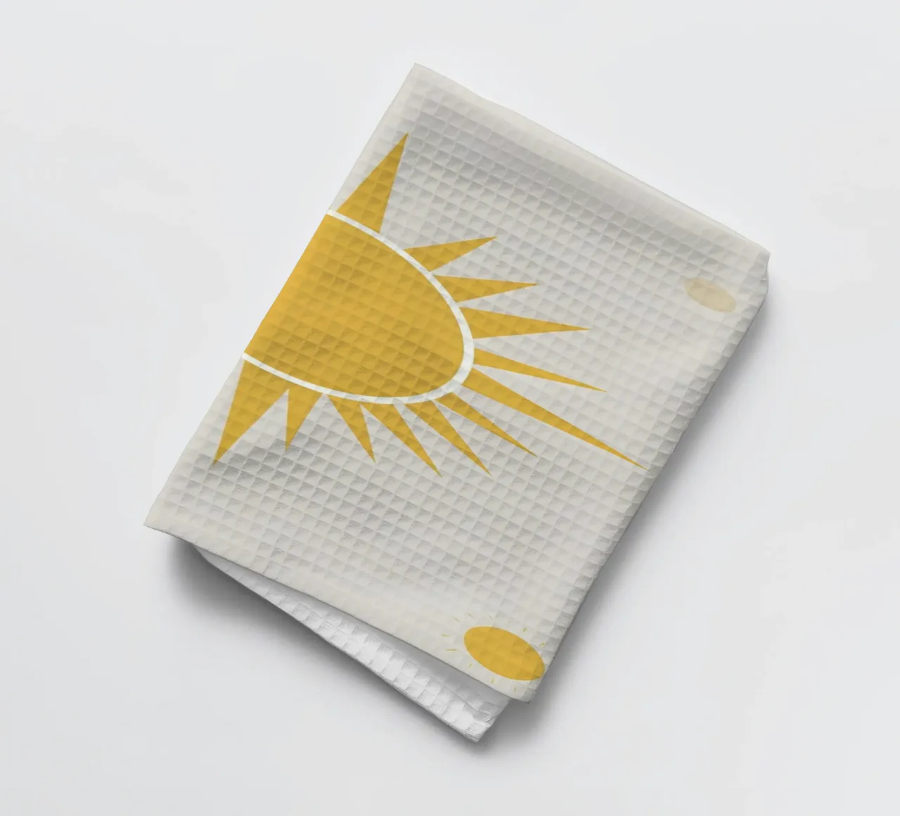Sole con raggi semplici canovaccio da cucina da LIFESTYLE OBJECTS