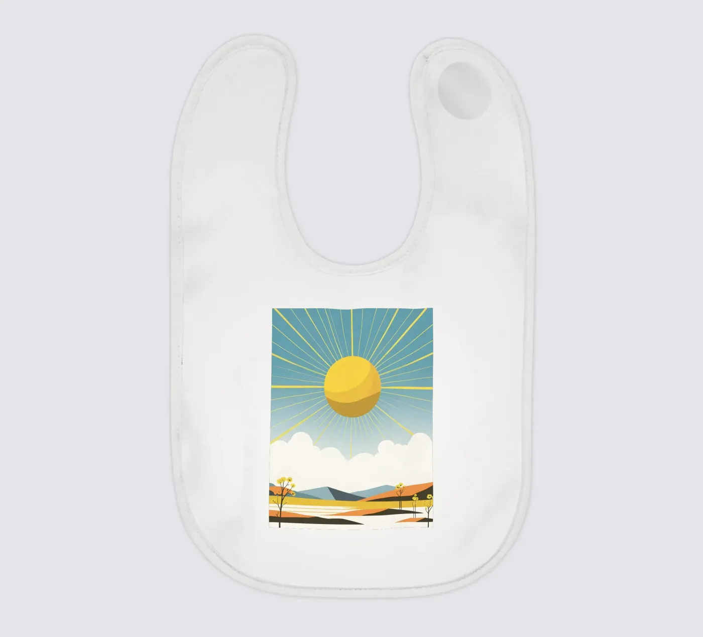 Sun with simple rays bavoir de LIFESTYLE OBJECTS