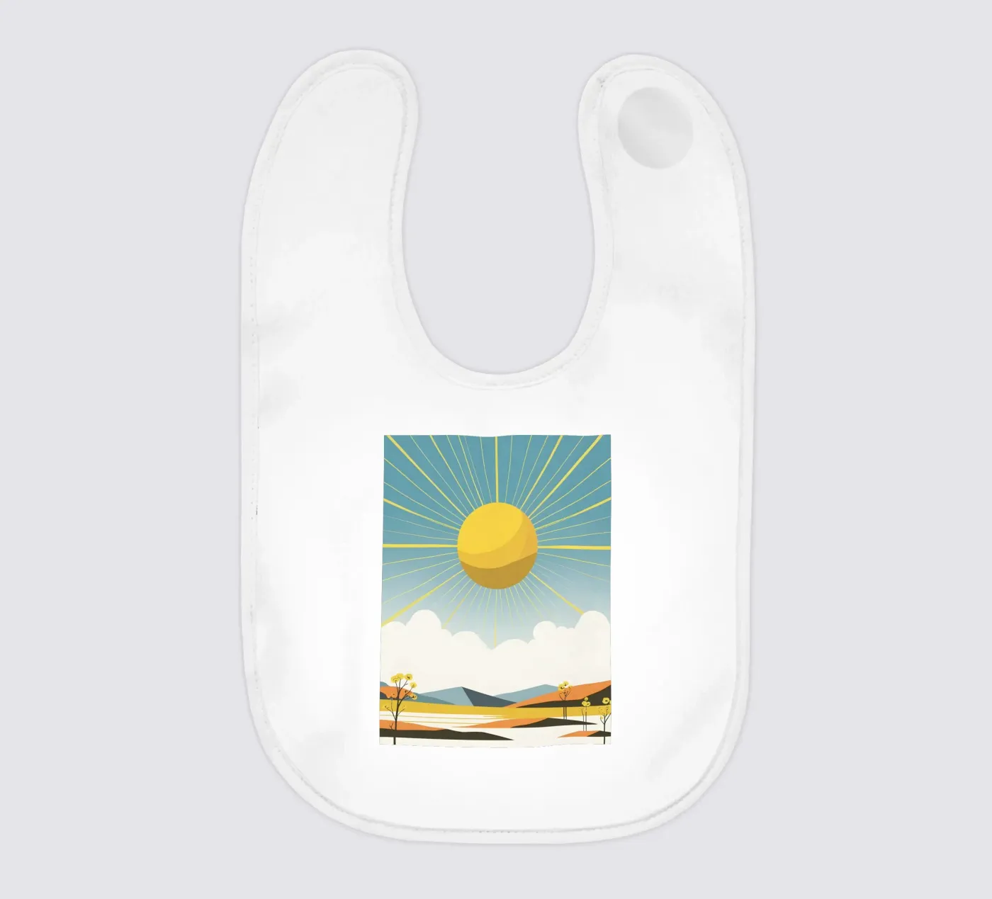 Sun with simple rays bavoir de LIFESTYLE OBJECTS