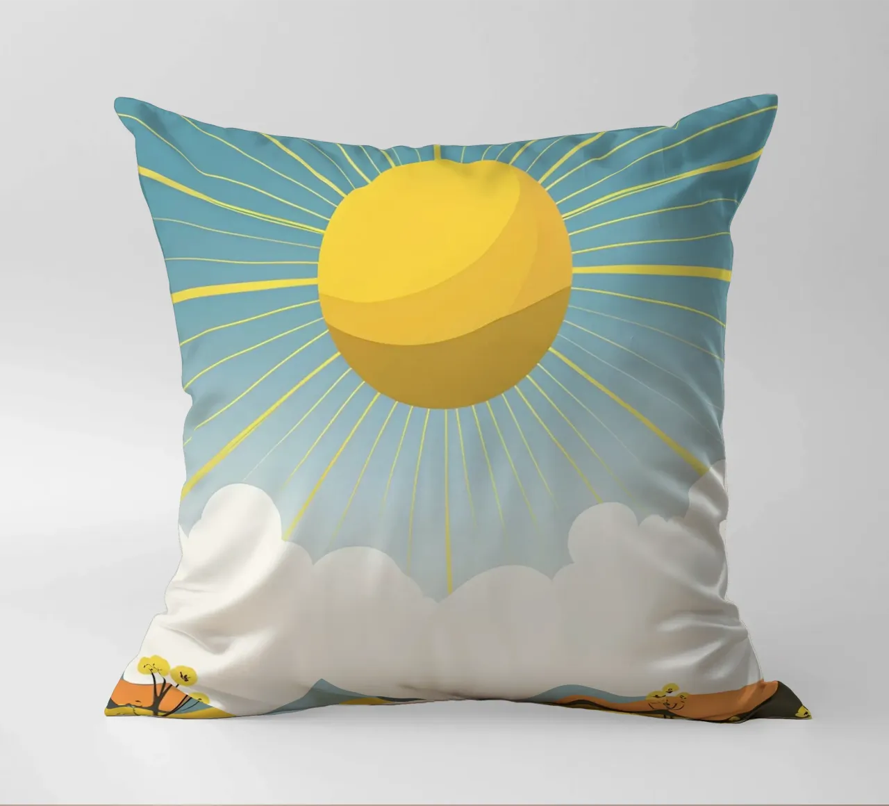 Sole con raggi semplici cuscino da LIFESTYLE OBJECTS