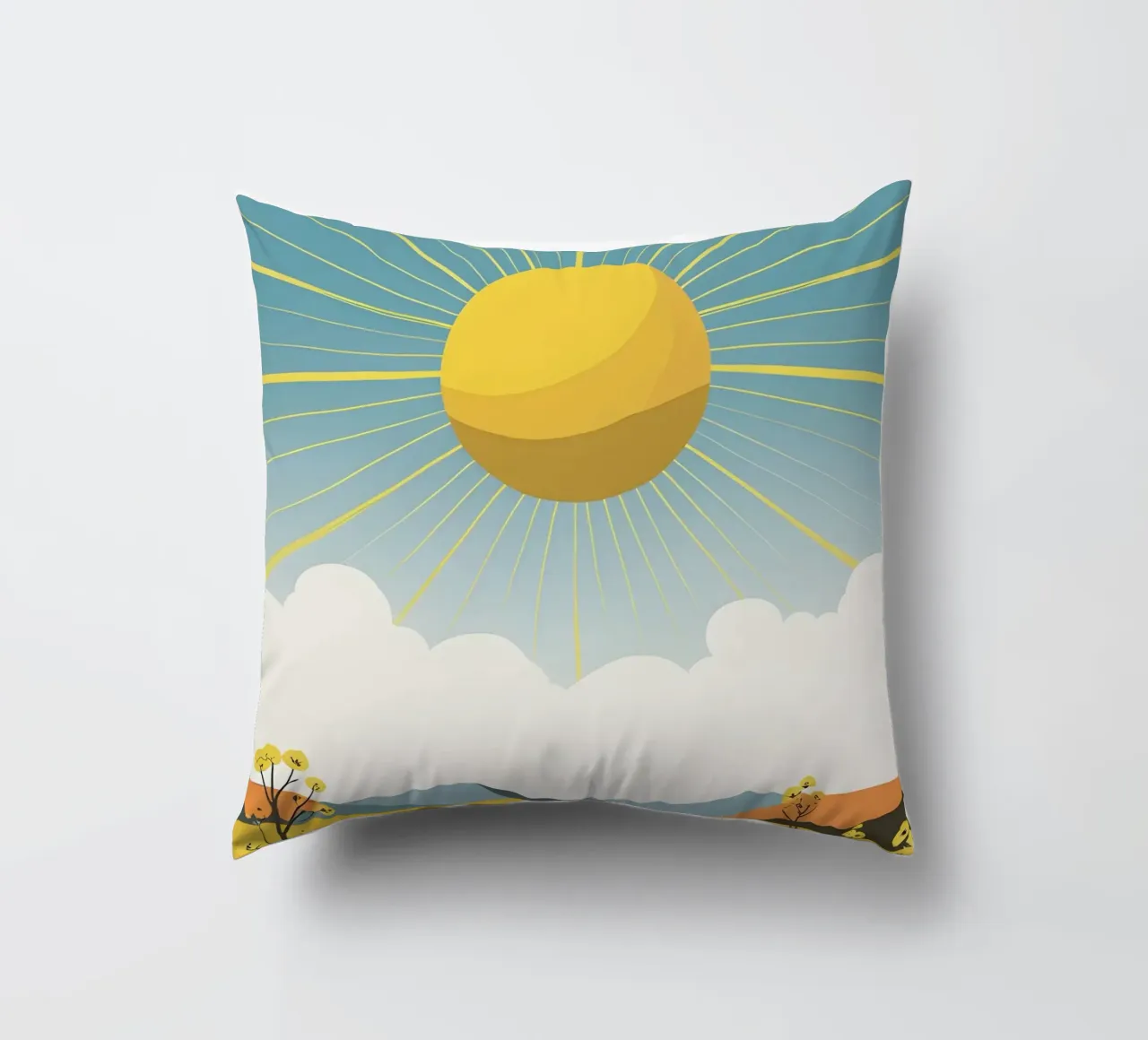 Sole con raggi semplici cuscino da LIFESTYLE OBJECTS
