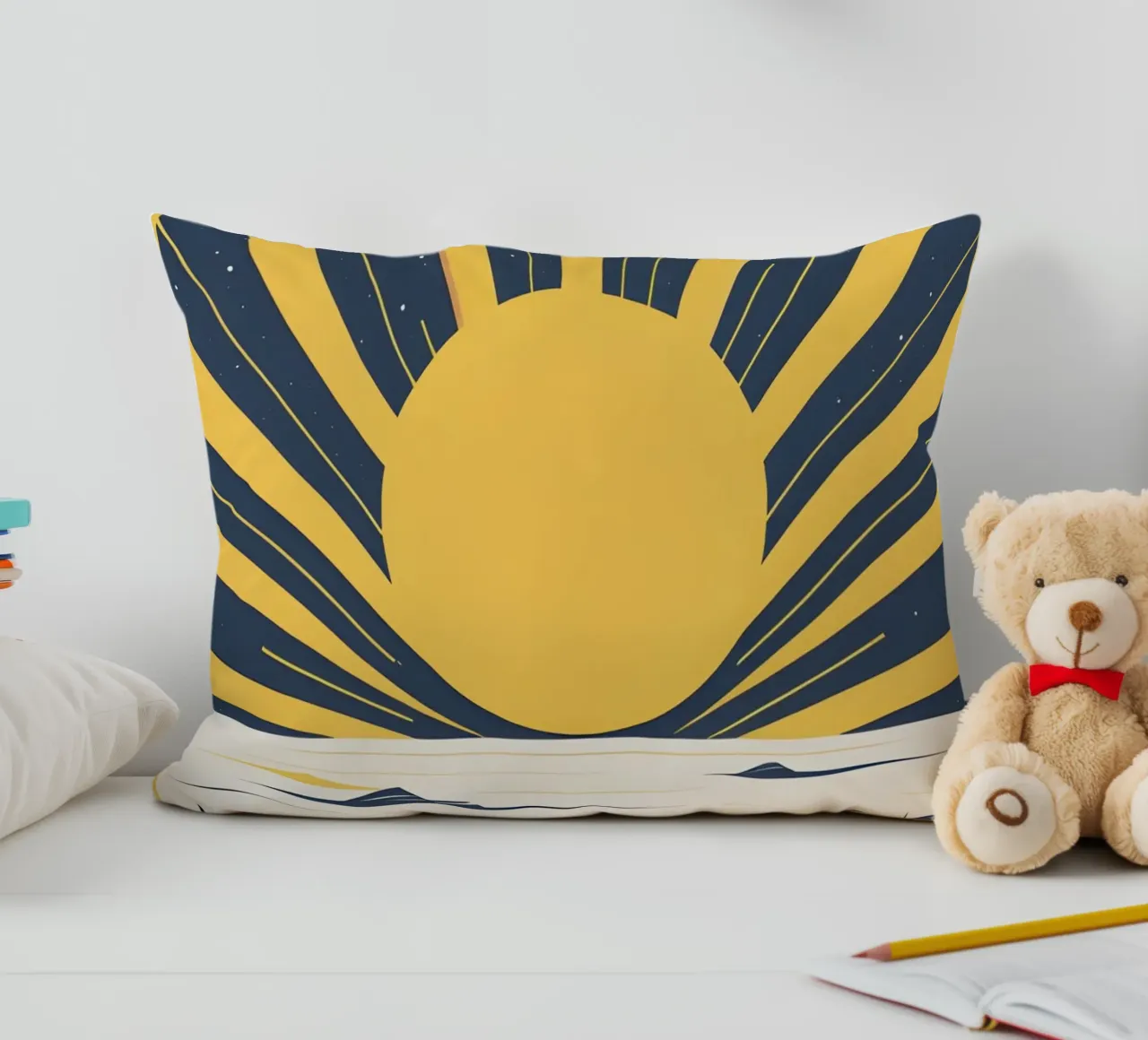 Sole con raggi semplici cuscino da LIFESTYLE OBJECTS