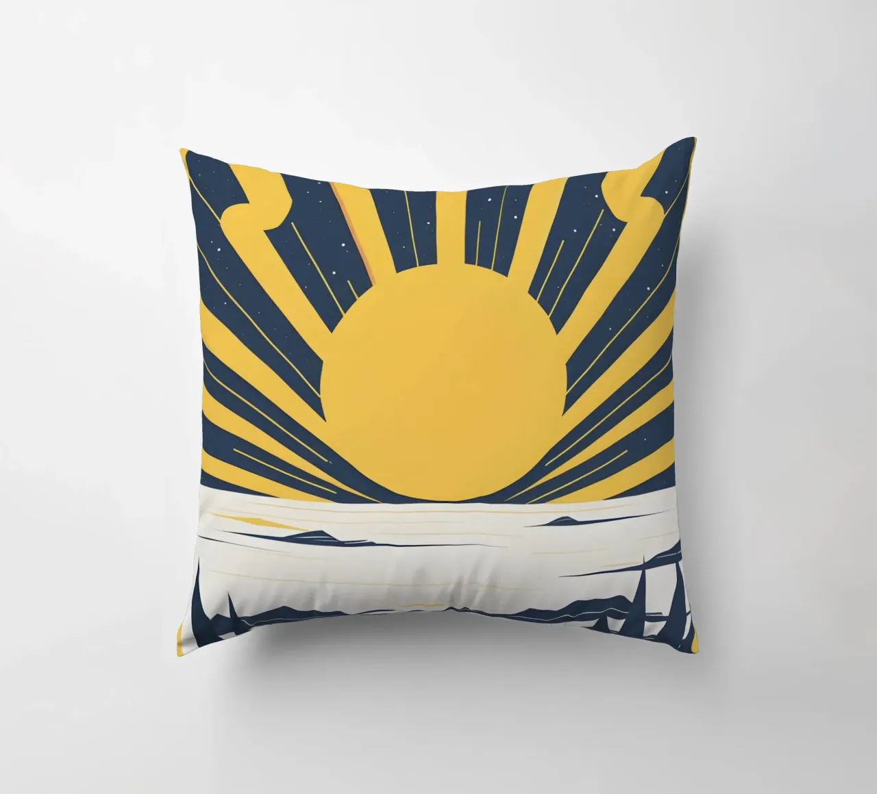 Sole con raggi semplici cuscino da LIFESTYLE OBJECTS