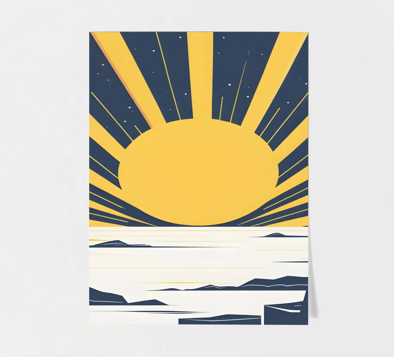 Sun with simple rays sticker sheet by LIFESTYLE OBJECTS