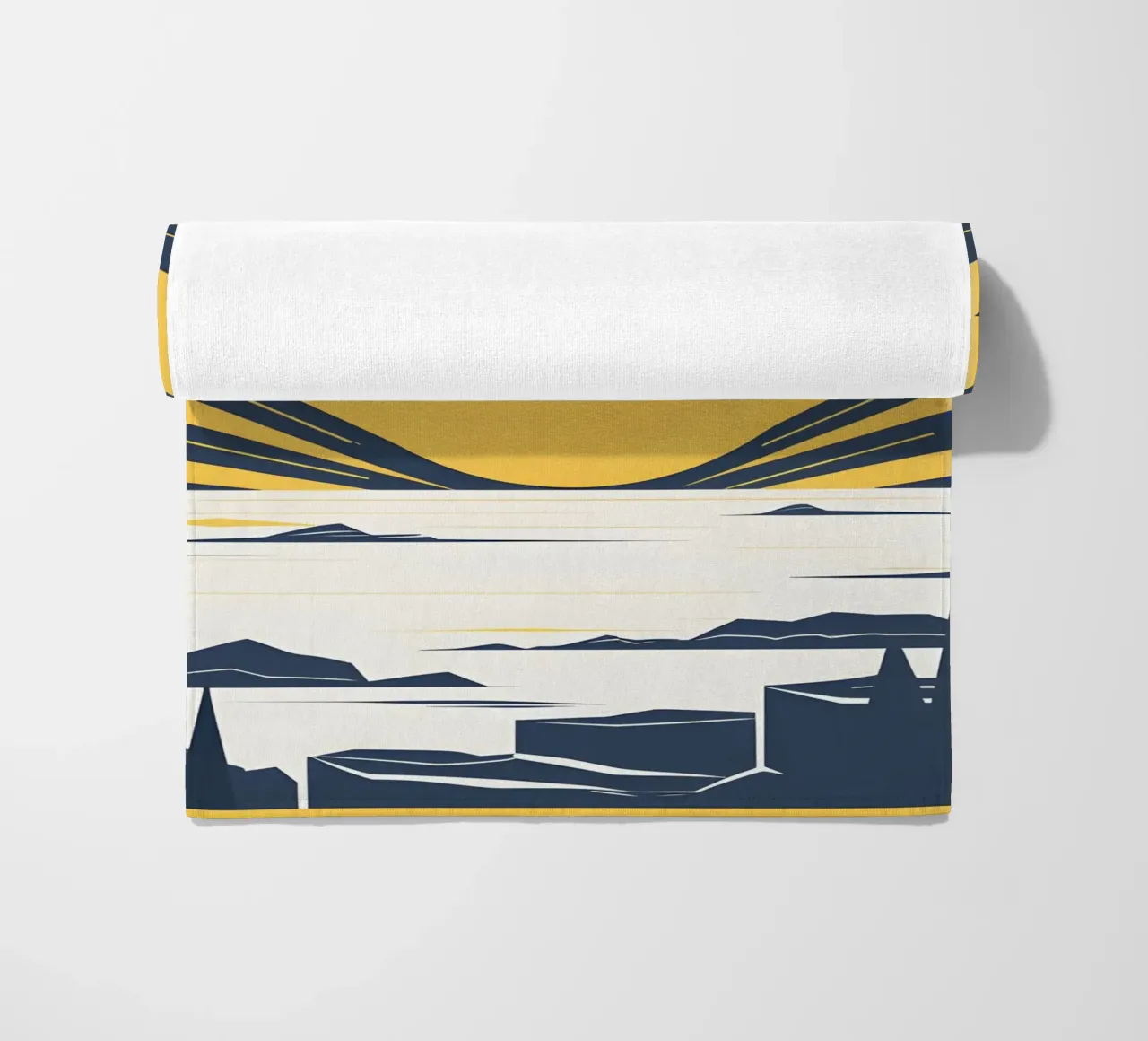 Sole con raggi semplici telo mare da LIFESTYLE OBJECTS