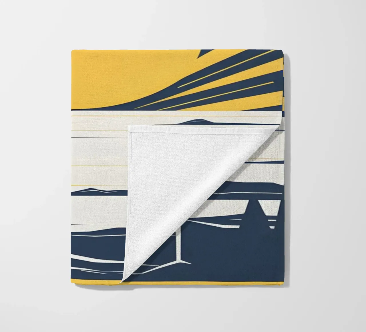 Sole con raggi semplici telo mare da LIFESTYLE OBJECTS