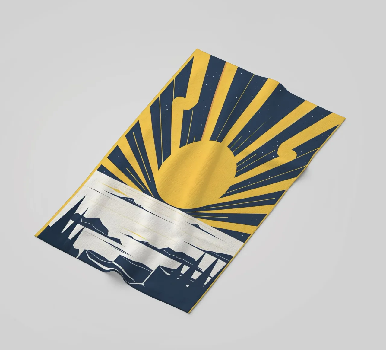 Sun with simple rays telo mare da LIFESTYLE OBJECTS