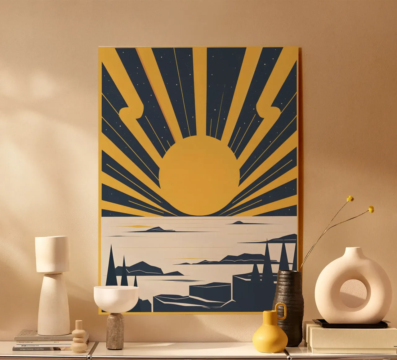 Soleil à rayons simples plexiglas de LIFESTYLE OBJECTS