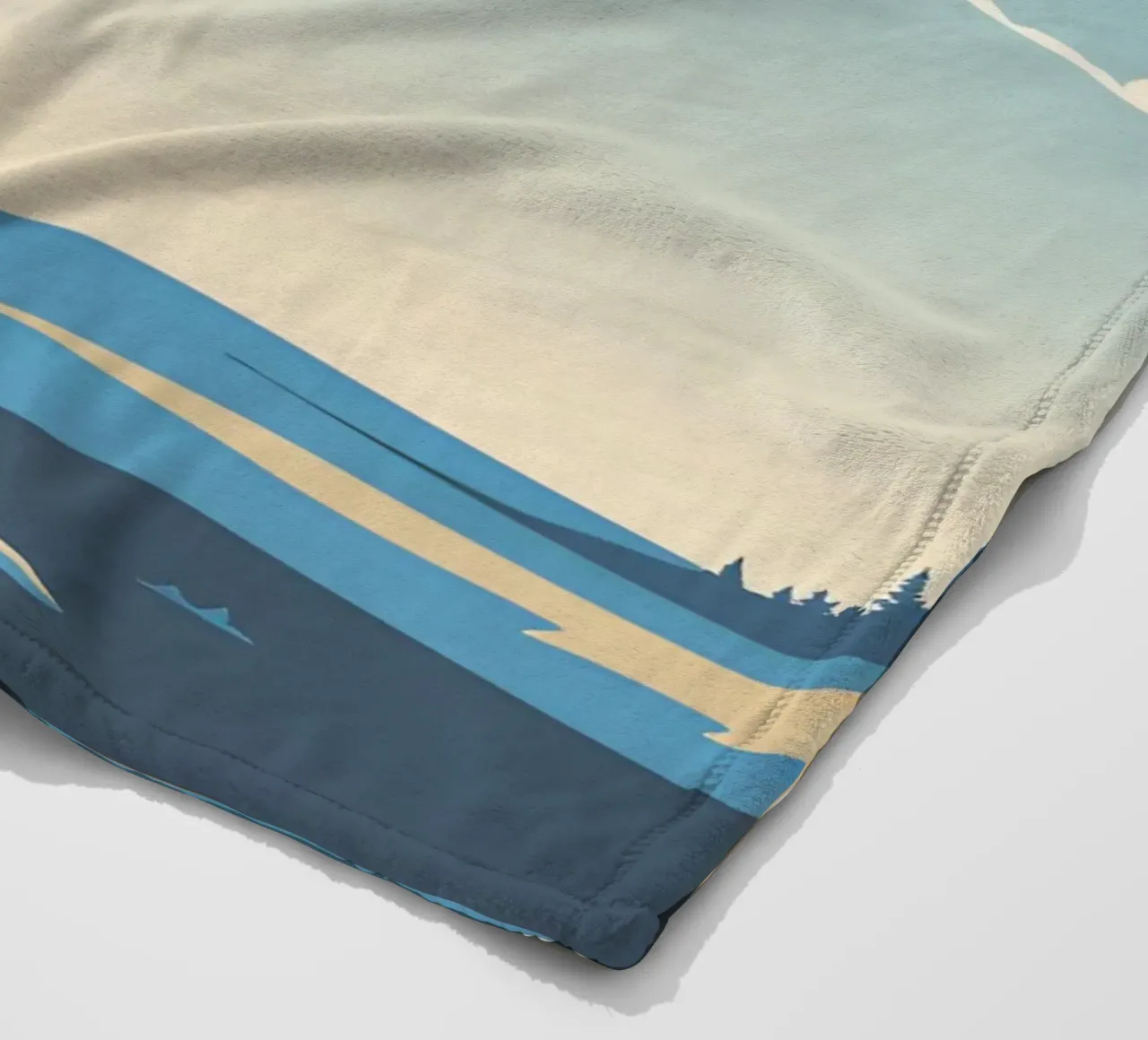 Linea dell'orizzonte semplice coperta in pile da LIFESTYLE OBJECTS