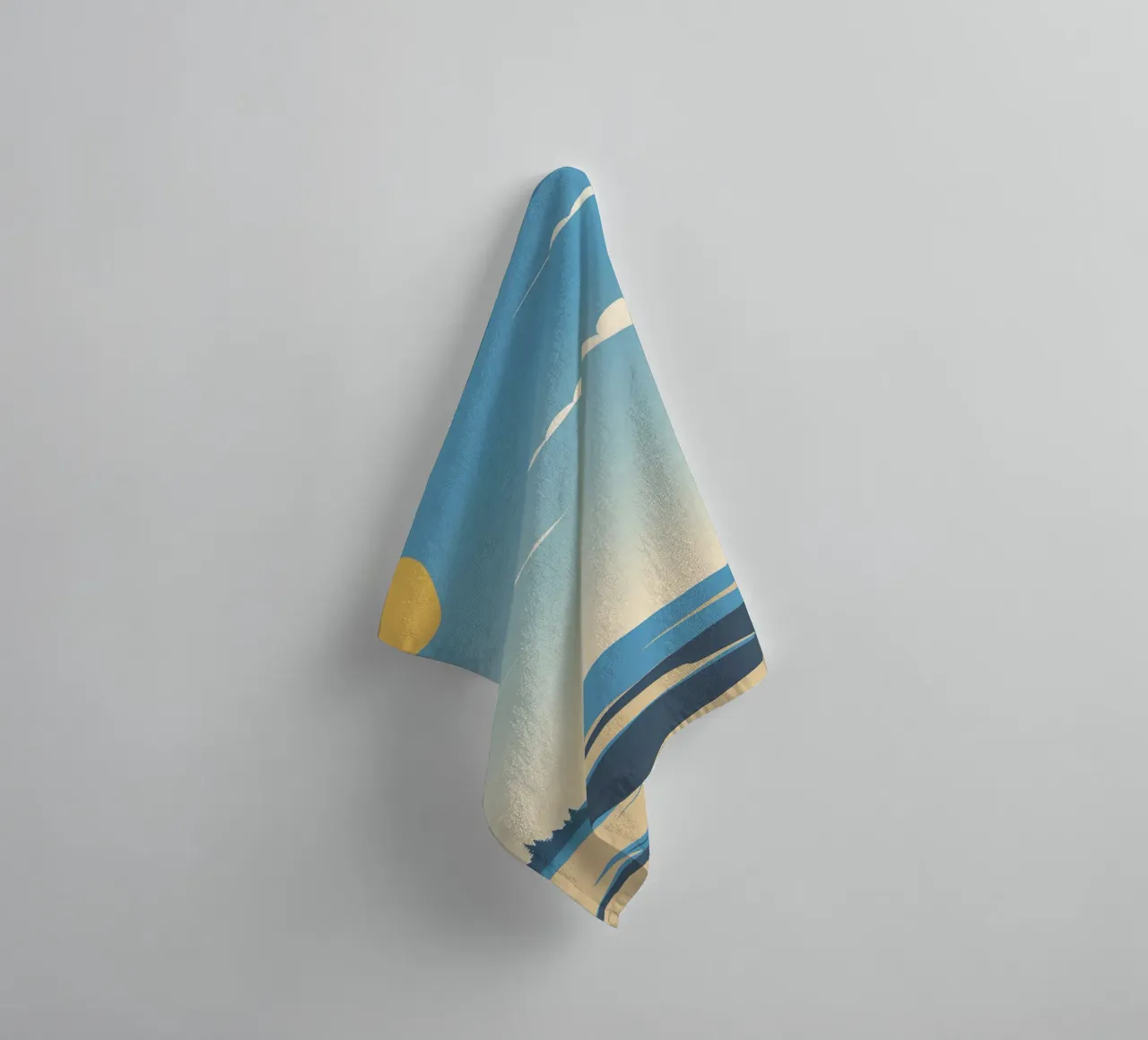 Linea dell'orizzonte semplice asciugamano da bagno da LIFESTYLE OBJECTS