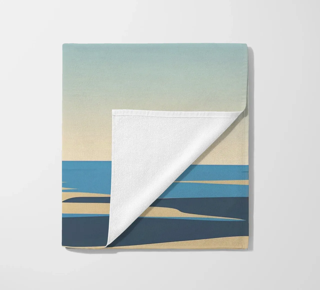 Linea dell'orizzonte semplice telo mare da LIFESTYLE OBJECTS